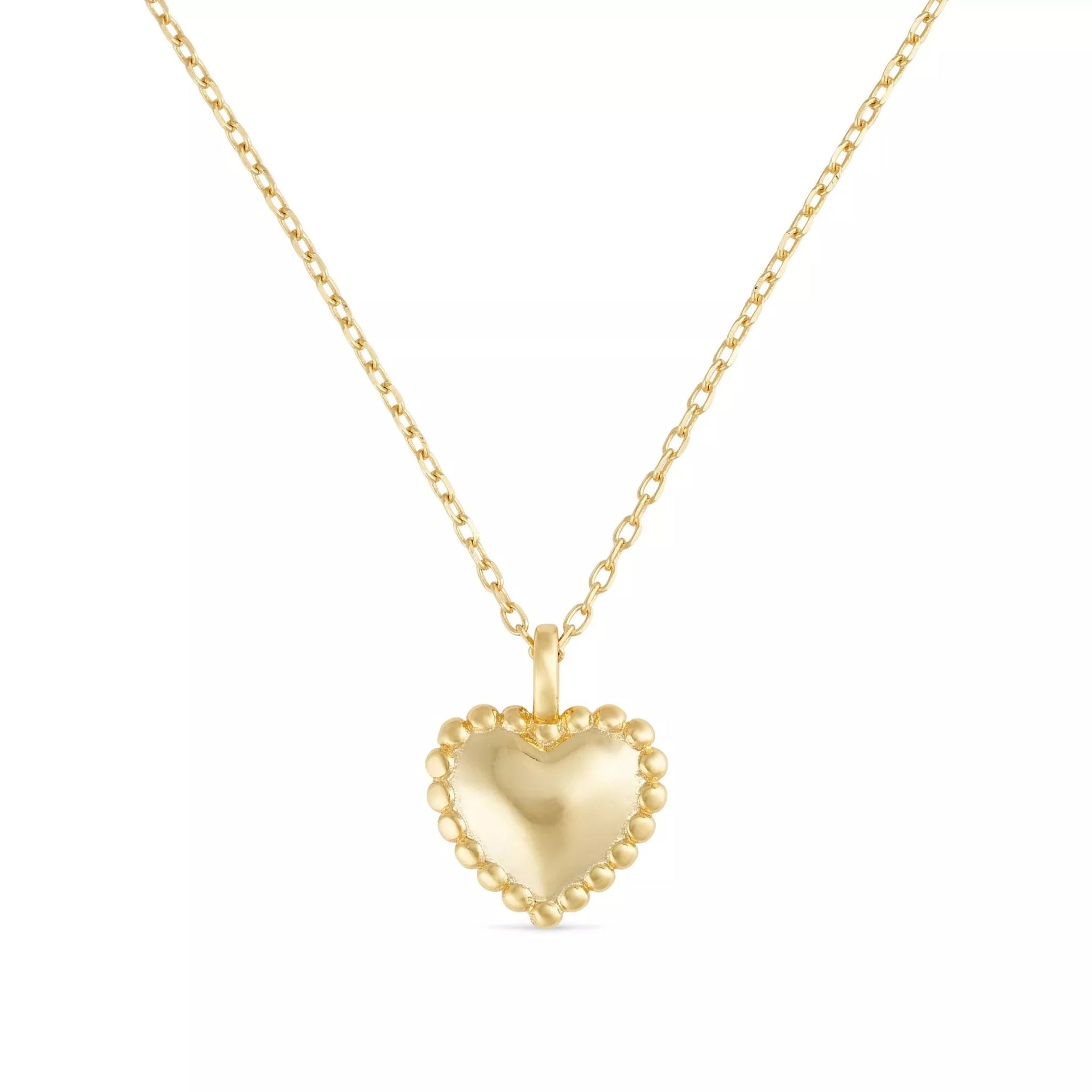 Dainty Gold Heart Love Necklace
