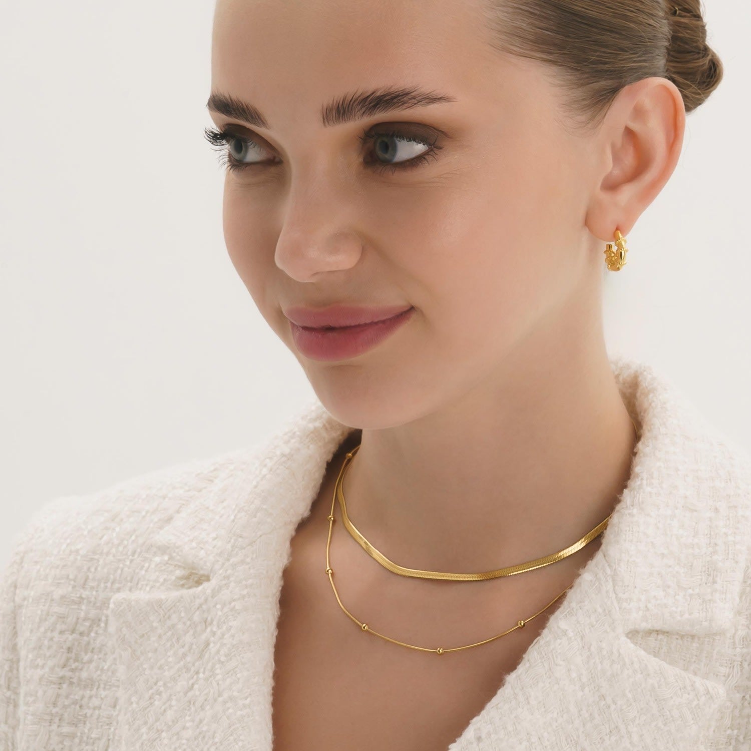 Dainty Gold Chain Choker