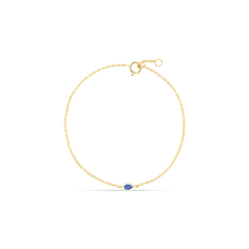 Single Sapphire Bracelet