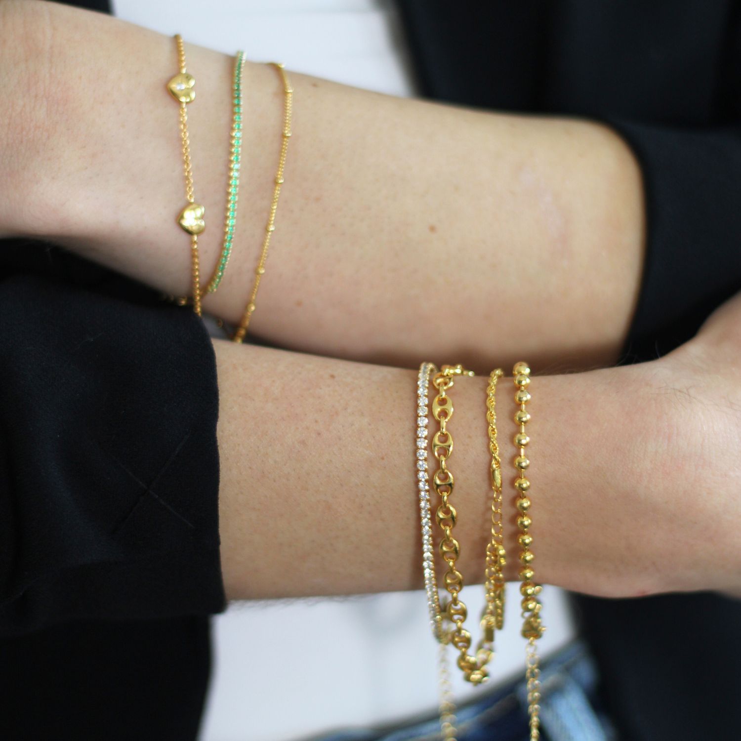 Gold Twist Rope Bracelet