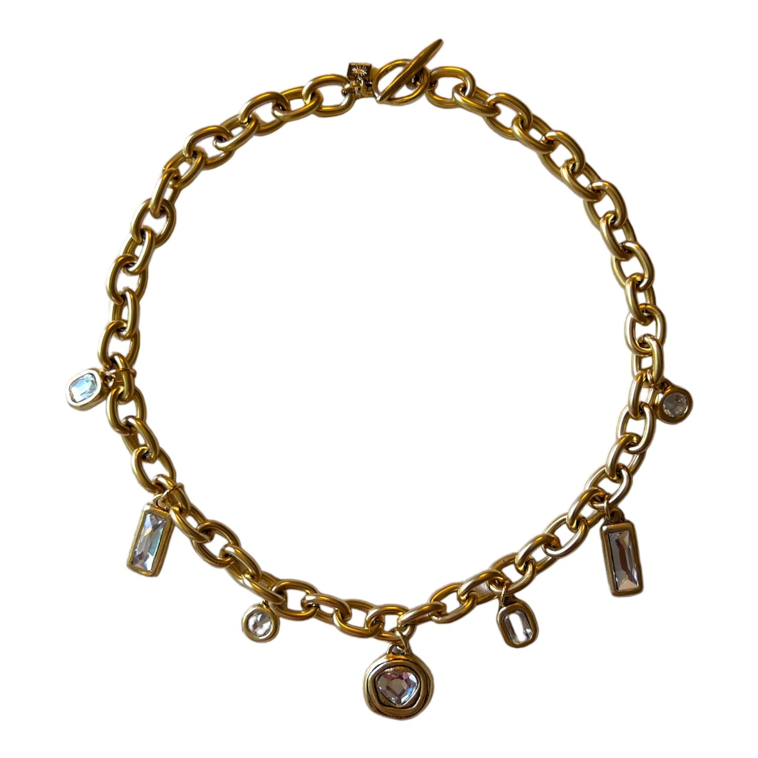 Daisy Rhinestone Necklace