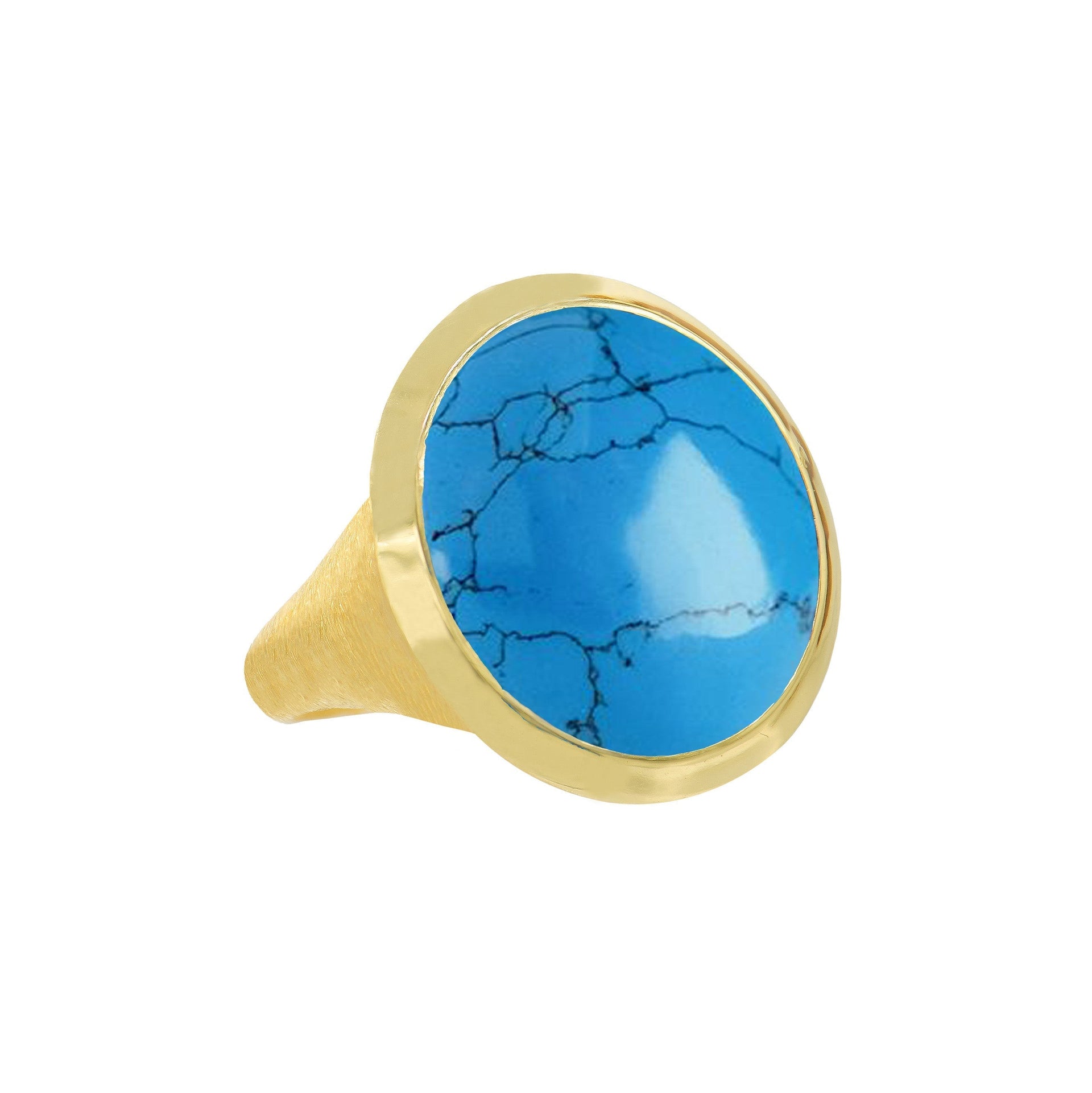 Dalila Round Statement Ring