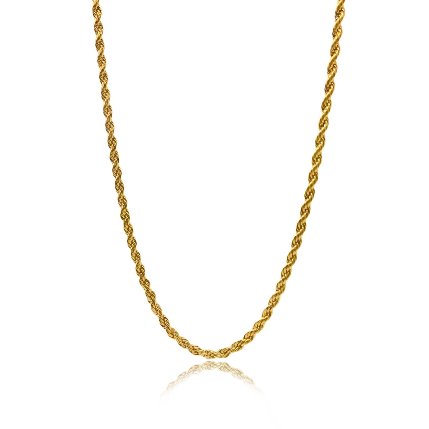 Damian Dainty Rope Chain Necklace