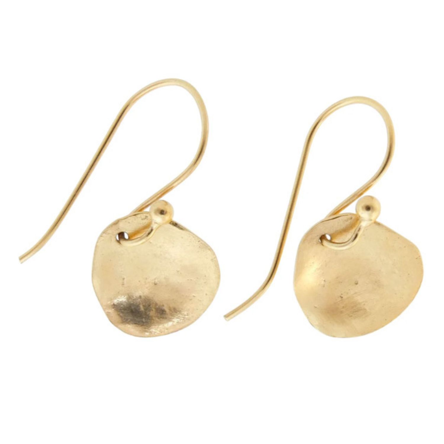 Dangly Agnes Earrings Gold Plated