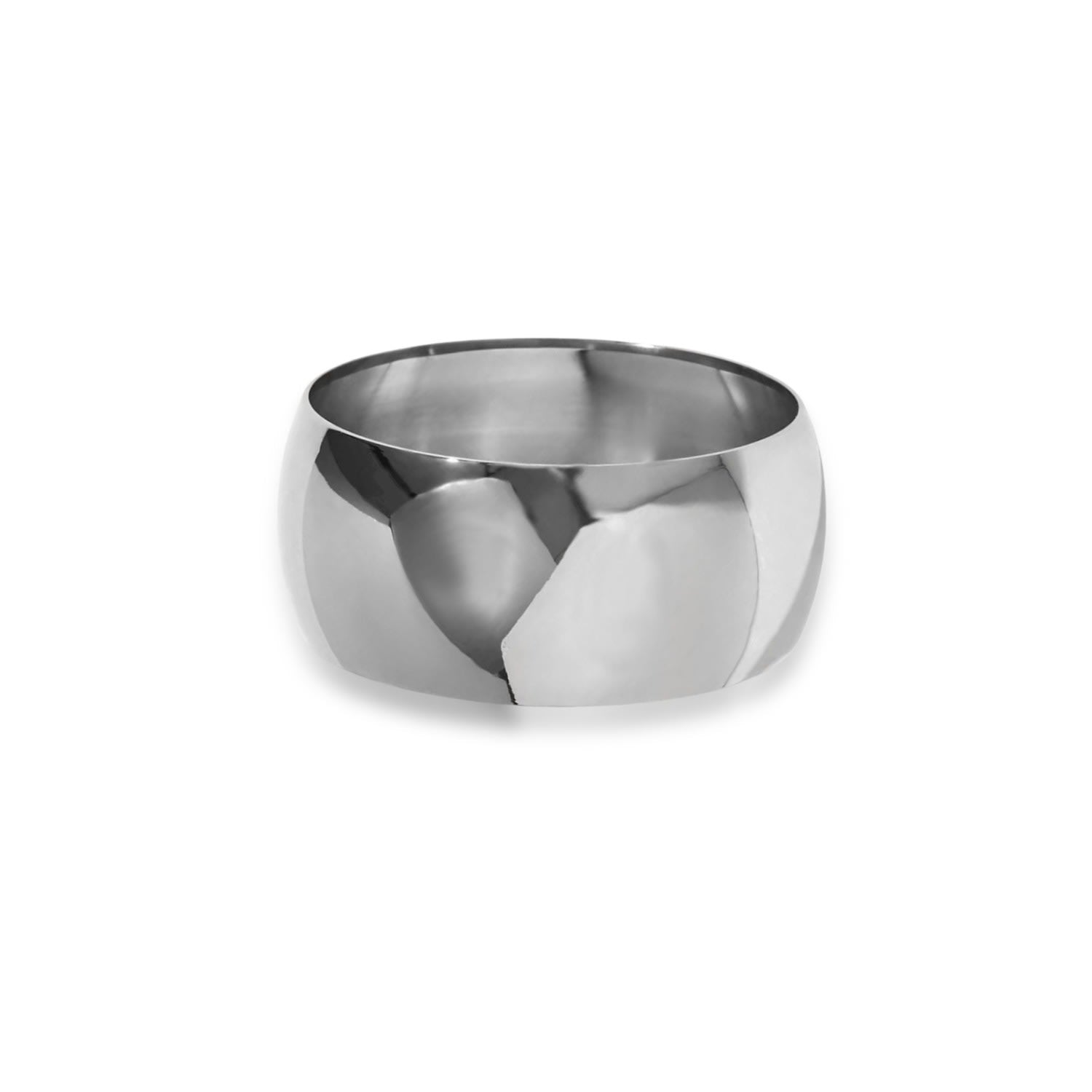 Dany Statement Sleek Style Cuff - Silver