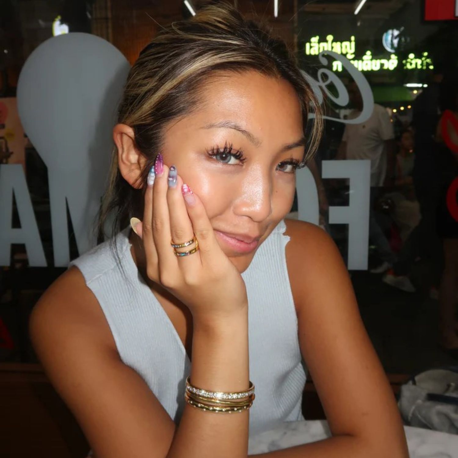 Daphne’s White Gemstone Ring