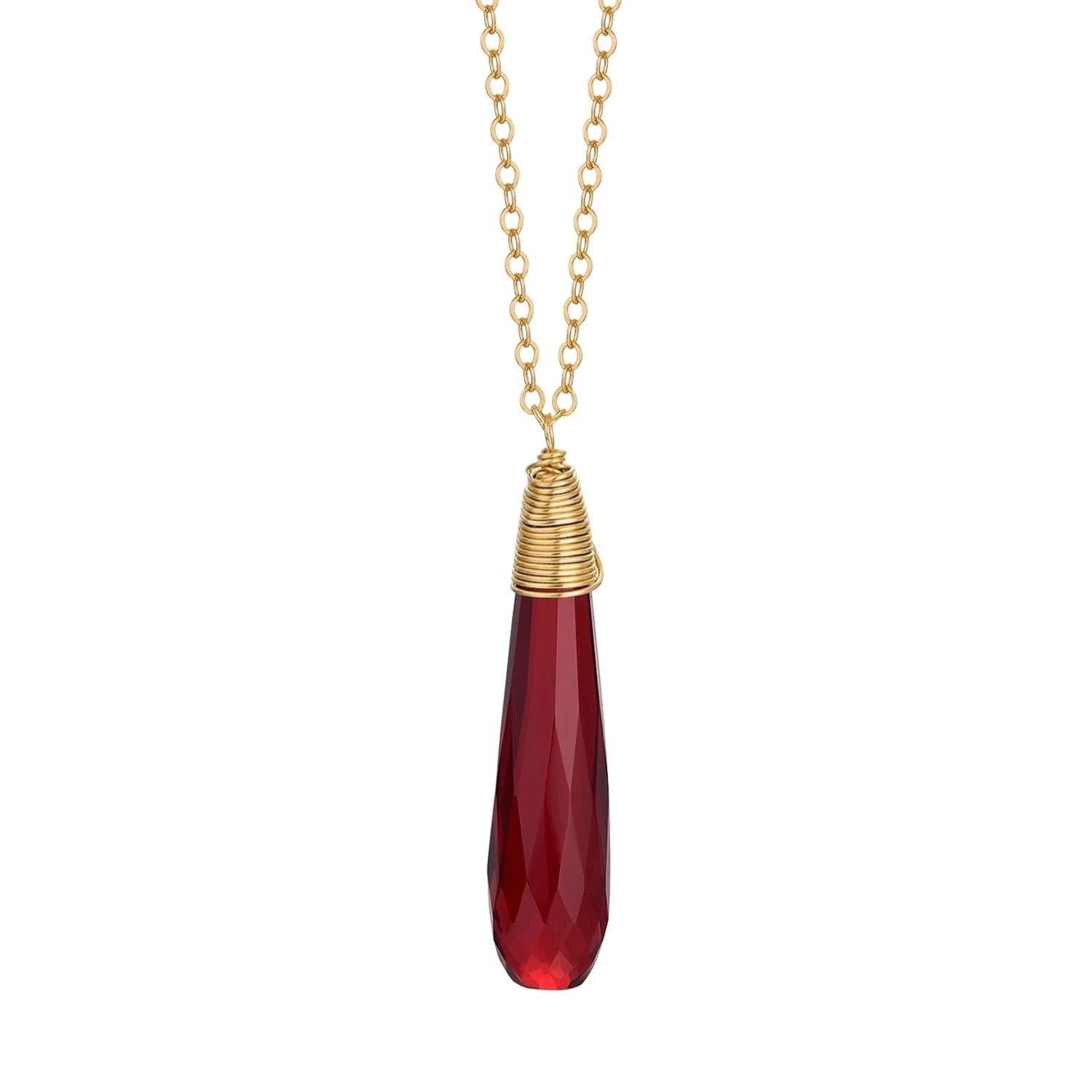 Daria Red Necklace
