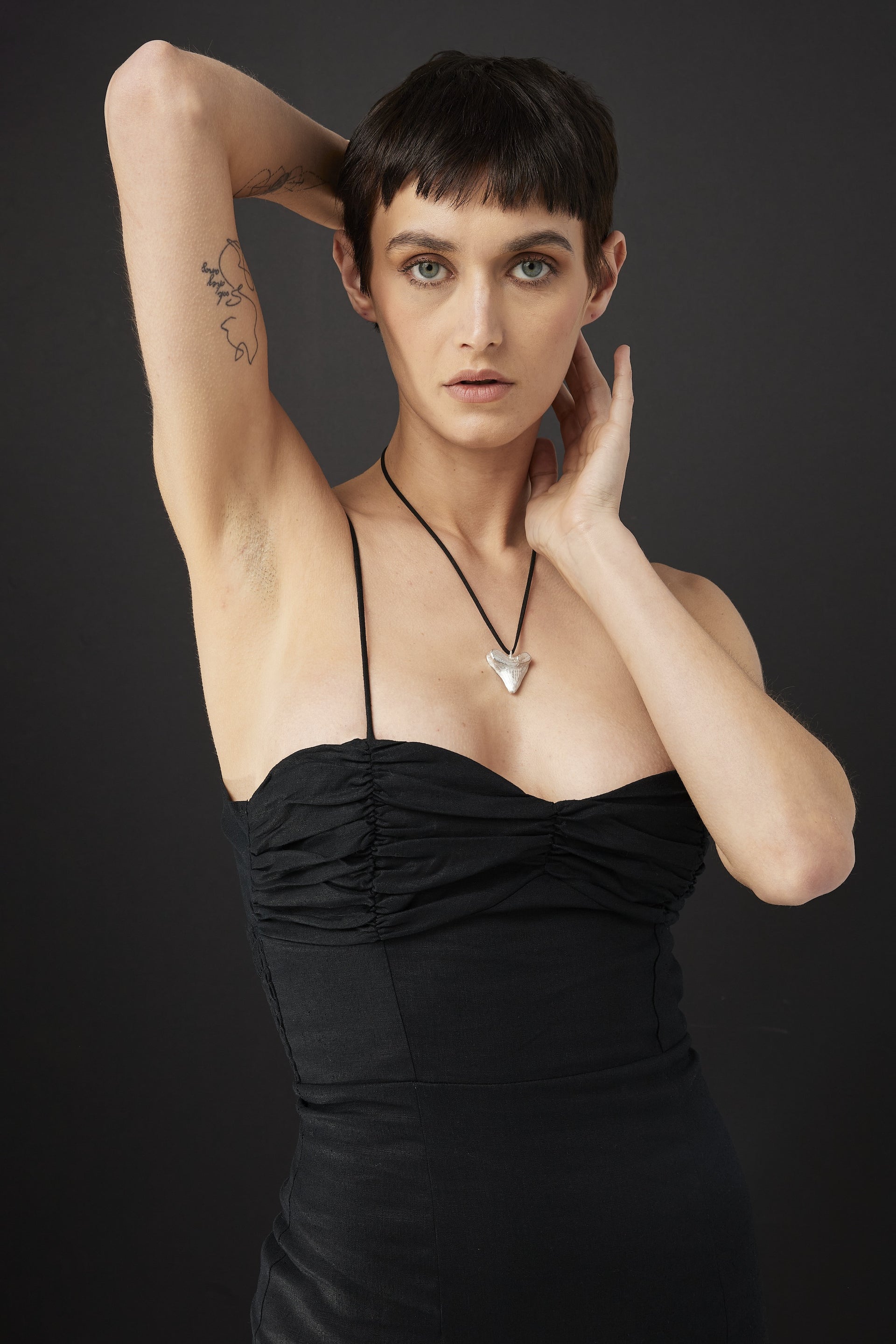 Darian Shark Tooth Pendant Necklace