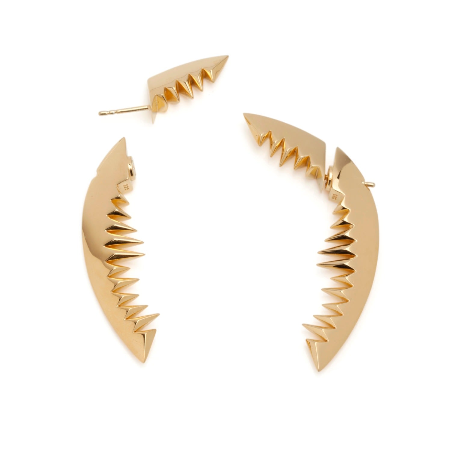 Shark Bay Earrings Gold