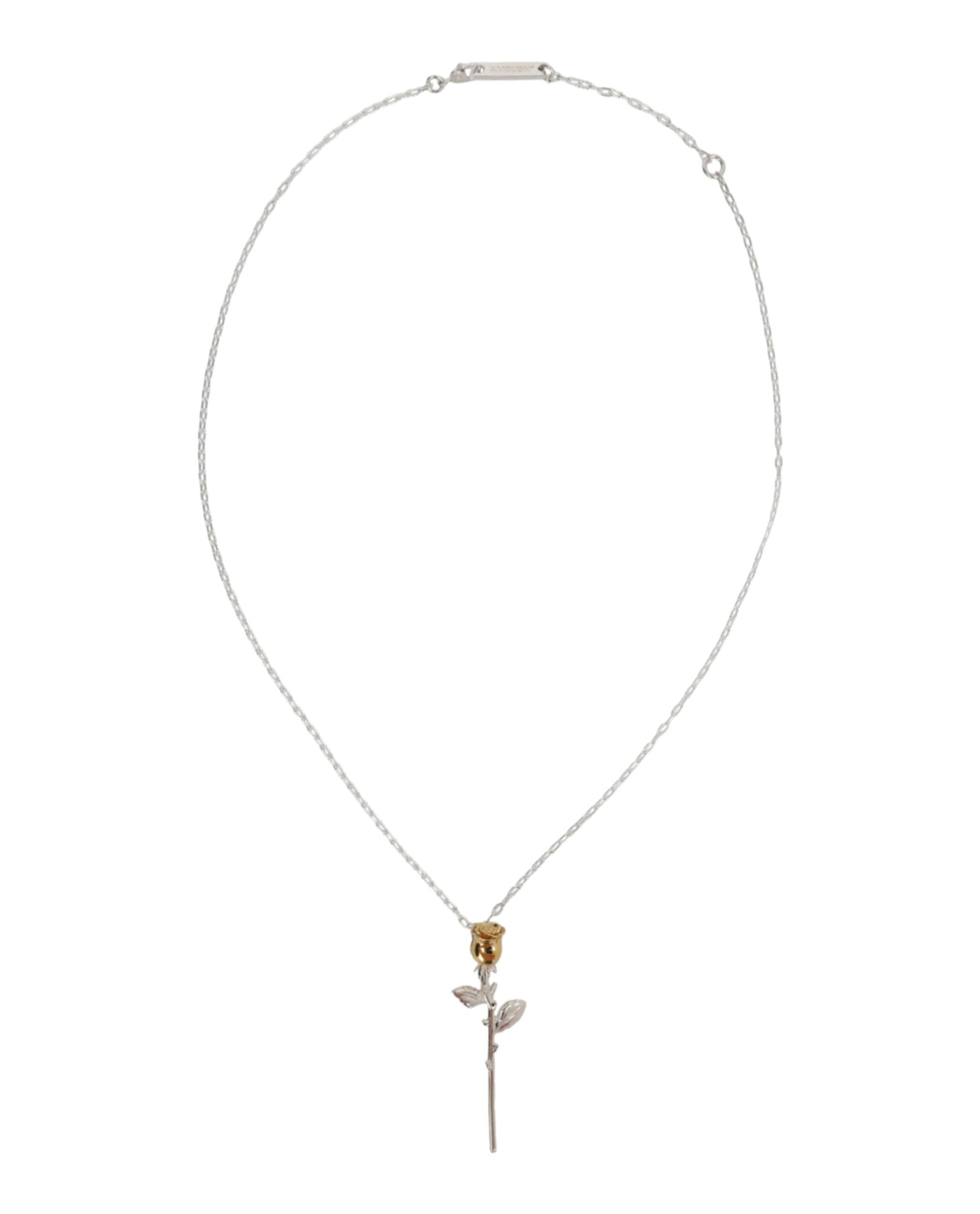 アクセサリー AMBUSH ROSE CHARM NECKLACE Rose Charm Necklace