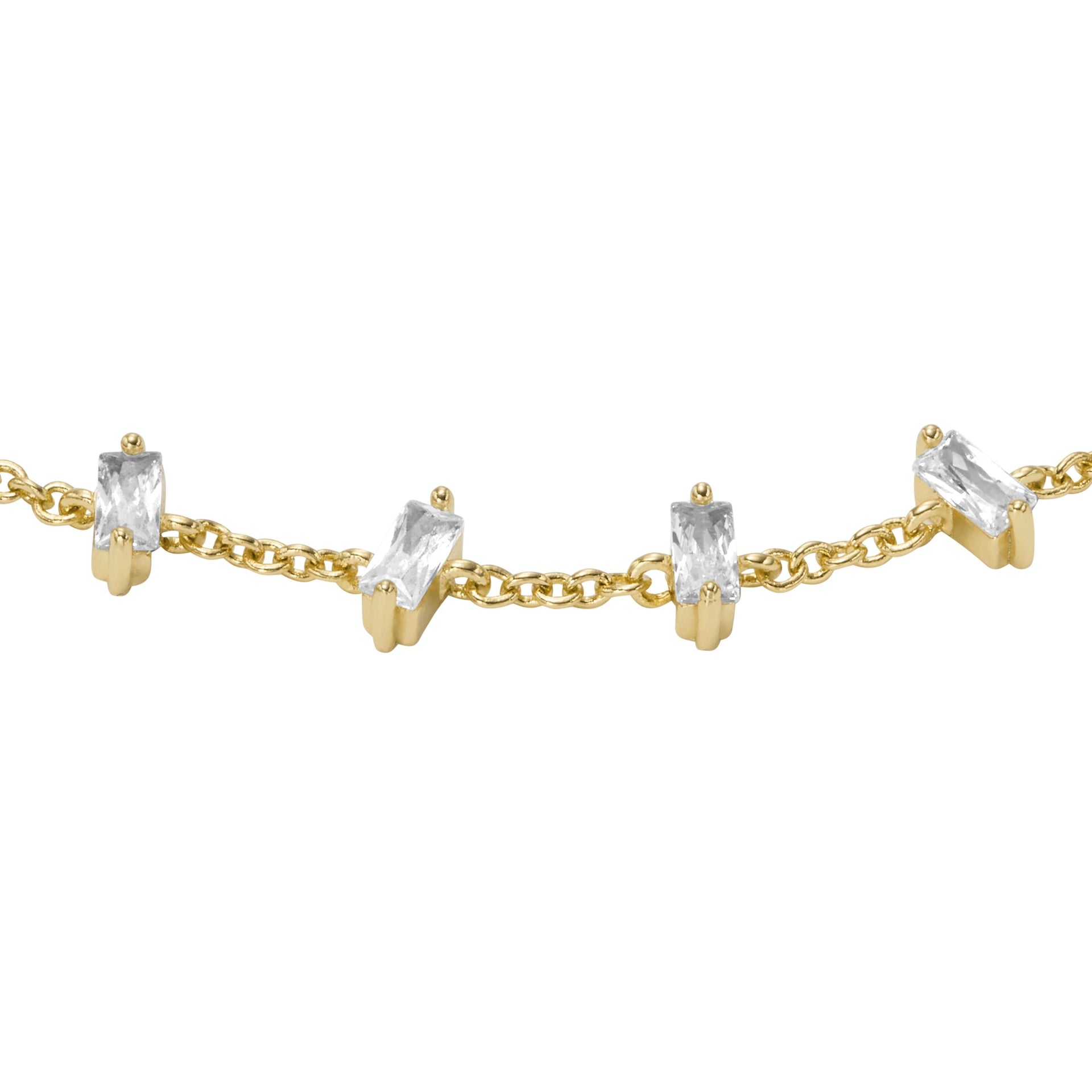 Fossil Women's Hazel Gold-Tone Brass Chain Bracelet