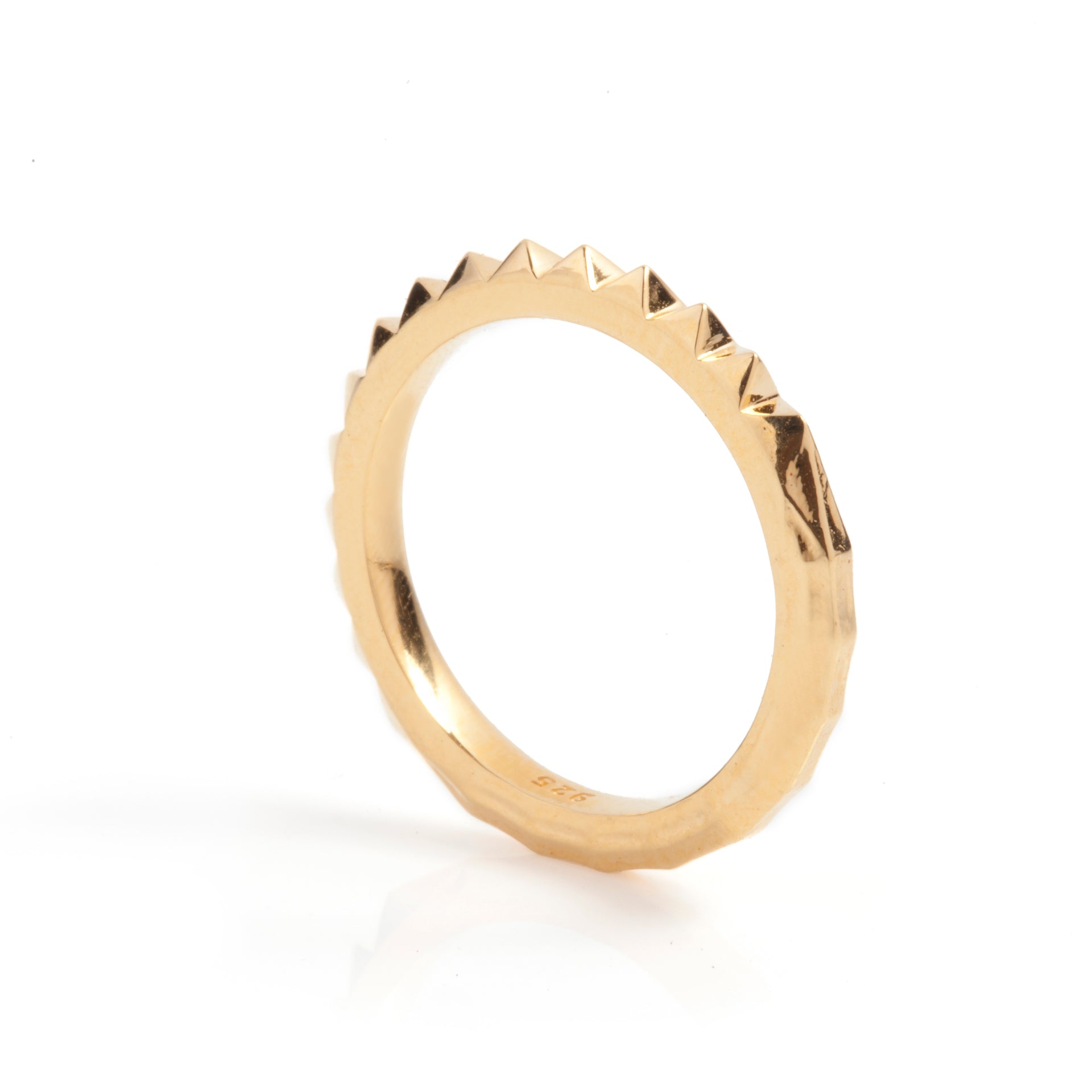 Crocodile Ring Gold