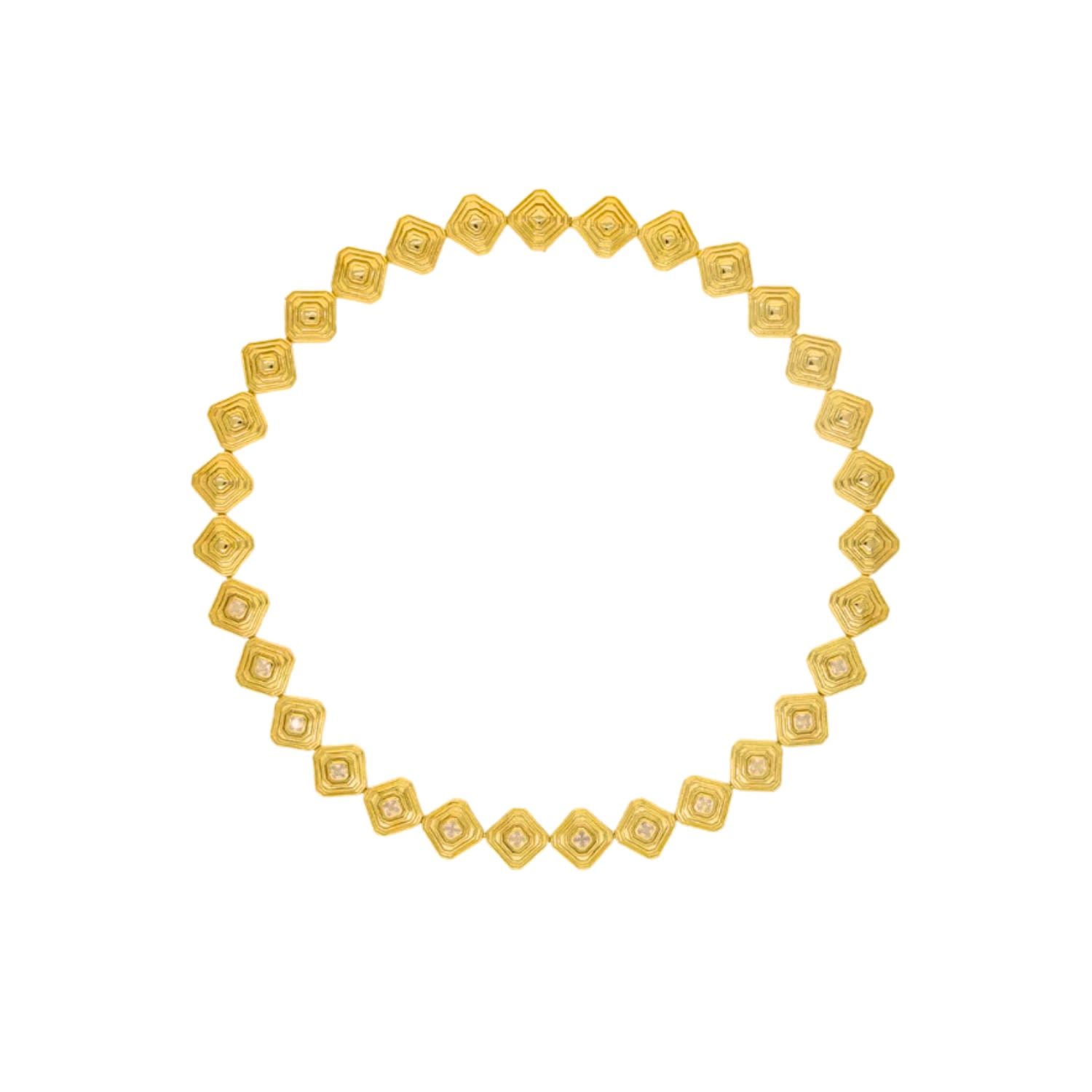 Deco Gold Necklace