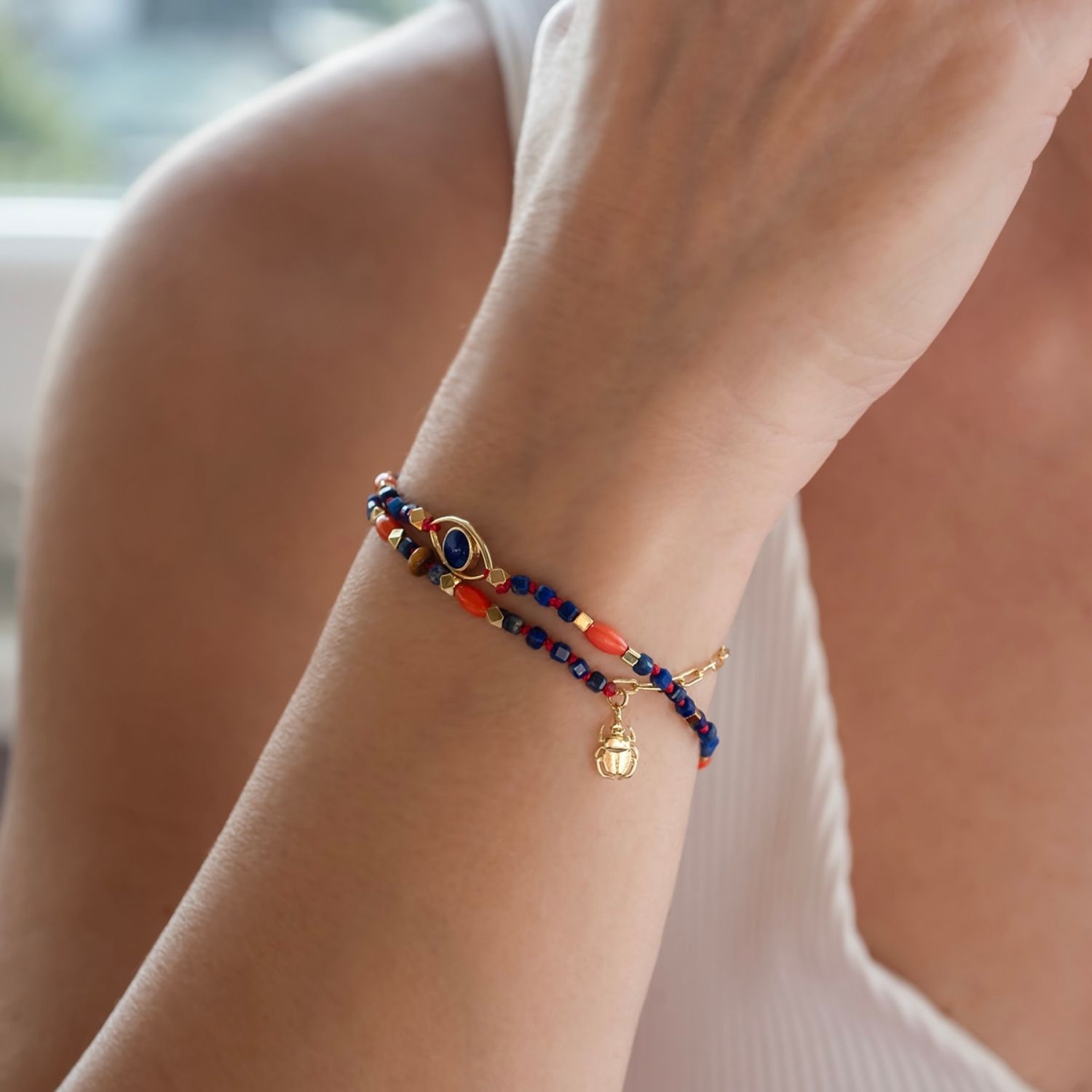 Deep Blue - Evil Eye Bracelet