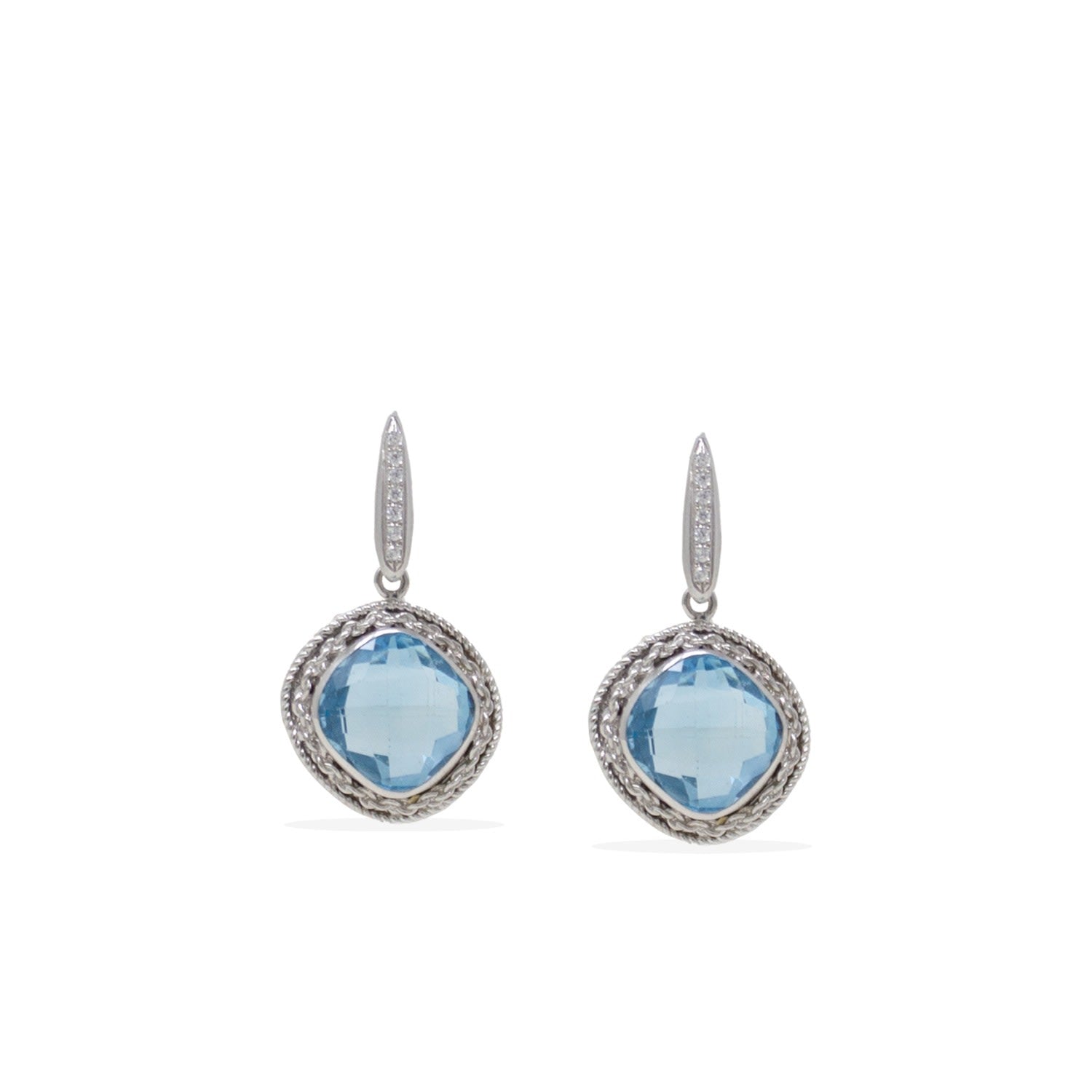 Demetra Blue Topaz Earrings