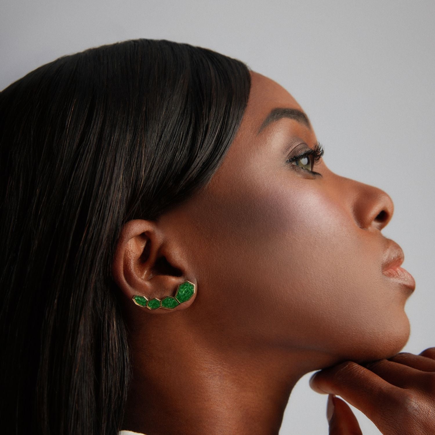 Demetra Climber Earrings