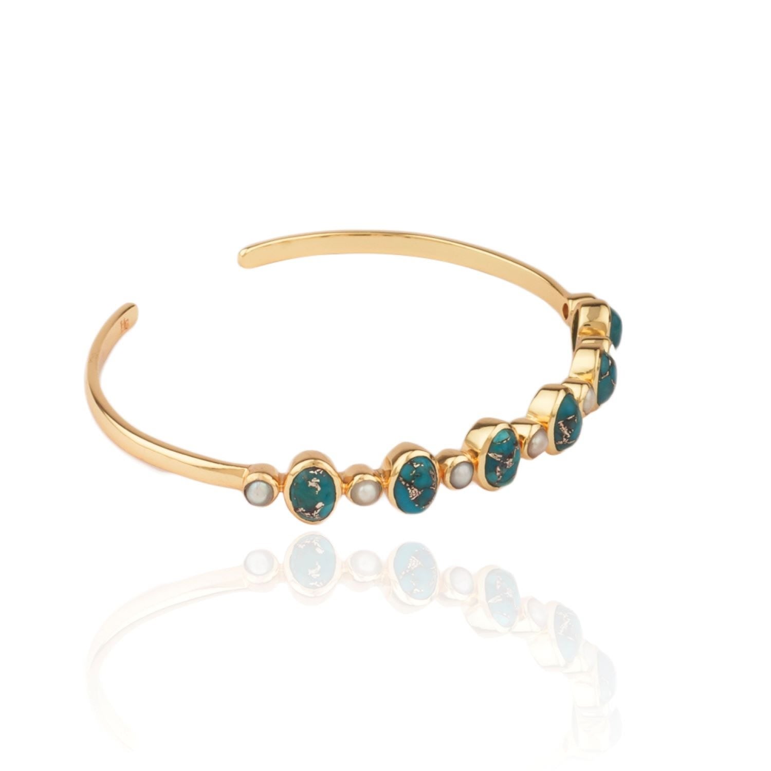 Denise Bracelet With Semi-Precious Stones And Pearls
