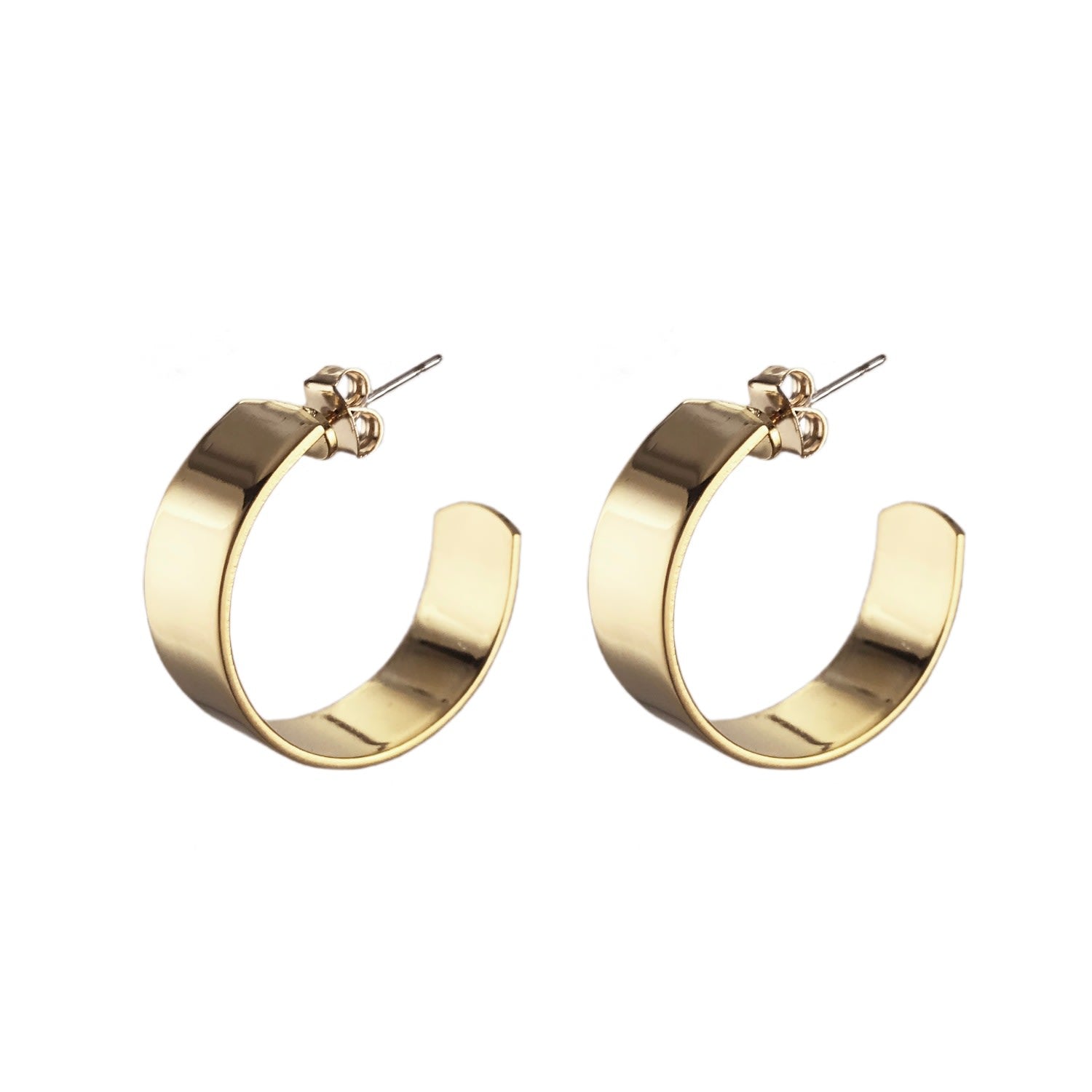 Liberty Hoops Small Gold
