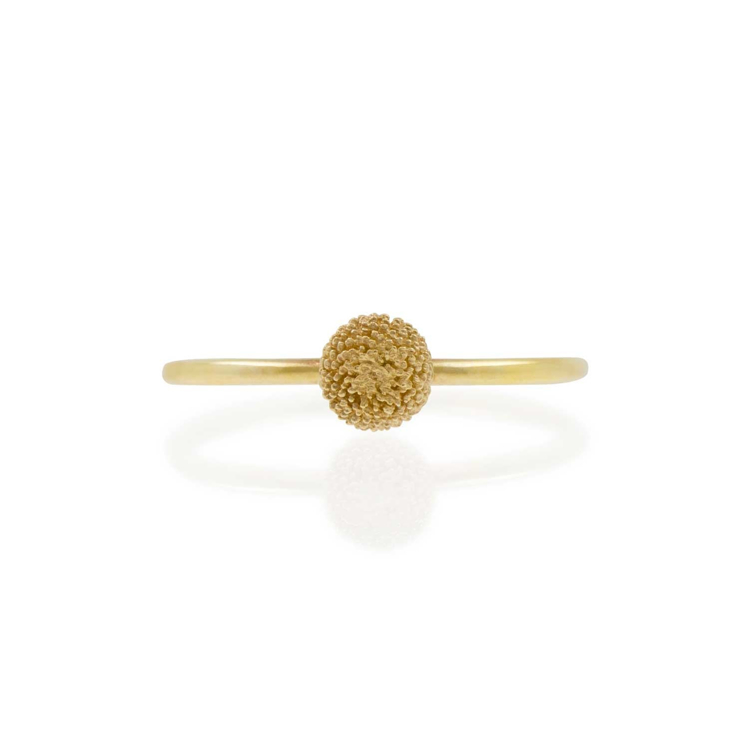 Dahlia Stacking Ring – Solid 9Ct Gold