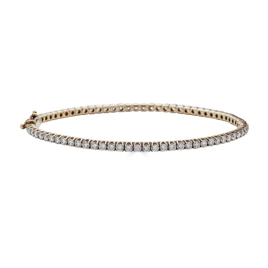 Diamond Eternity Bangle Bracelet