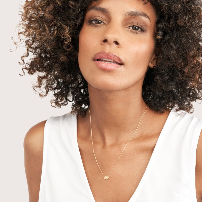 Modern Evil Eye Necklace