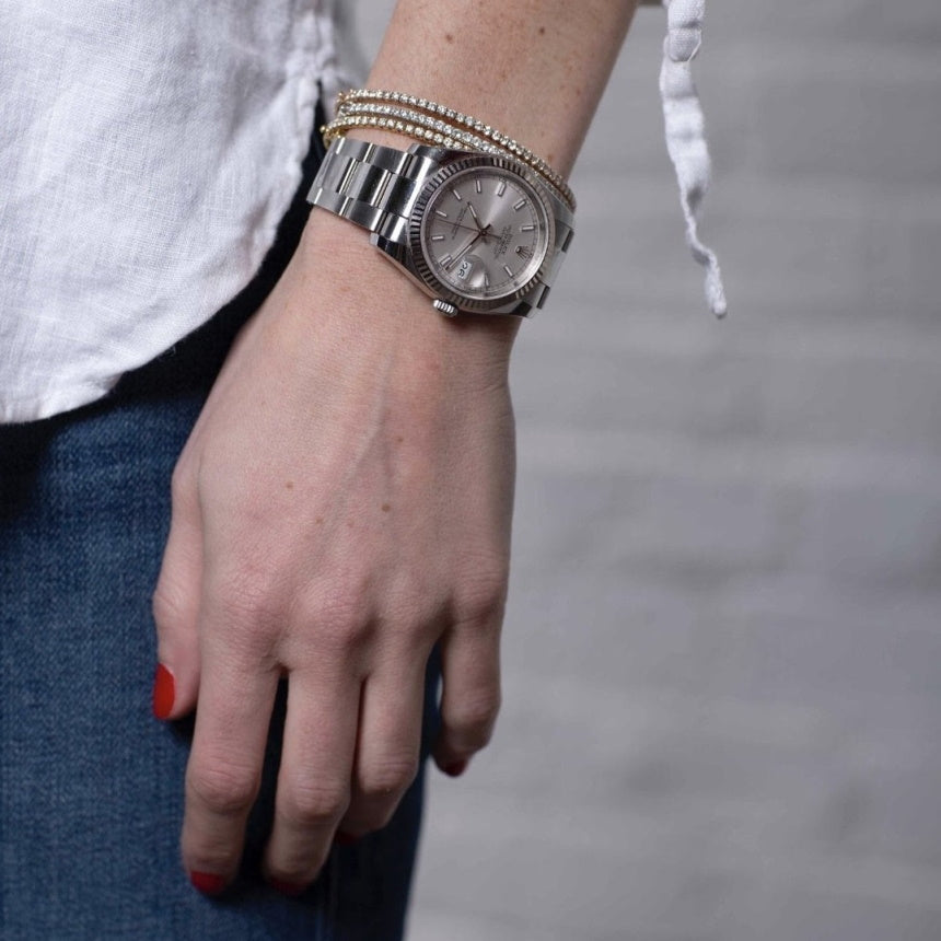 Diamond Eternity Bangle Bracelet