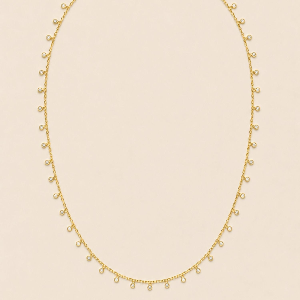 Aurora Diamond Stardust Necklace