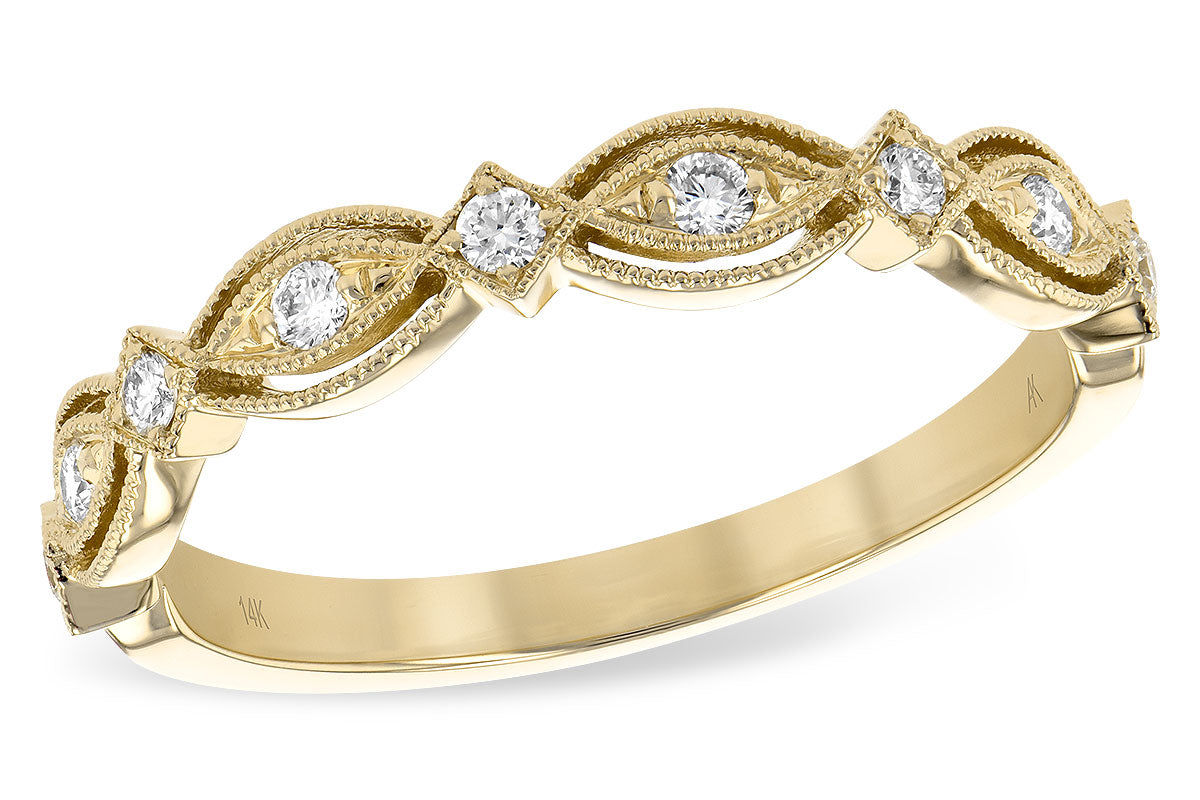 Vintage Style Diamond Wedding Ring