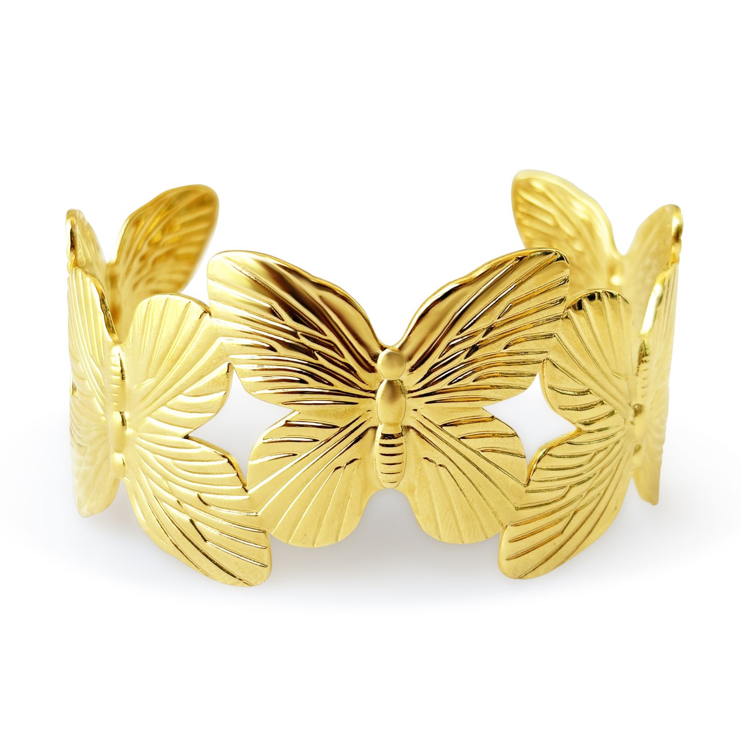 Divine Butterfly Cuff Bracelet