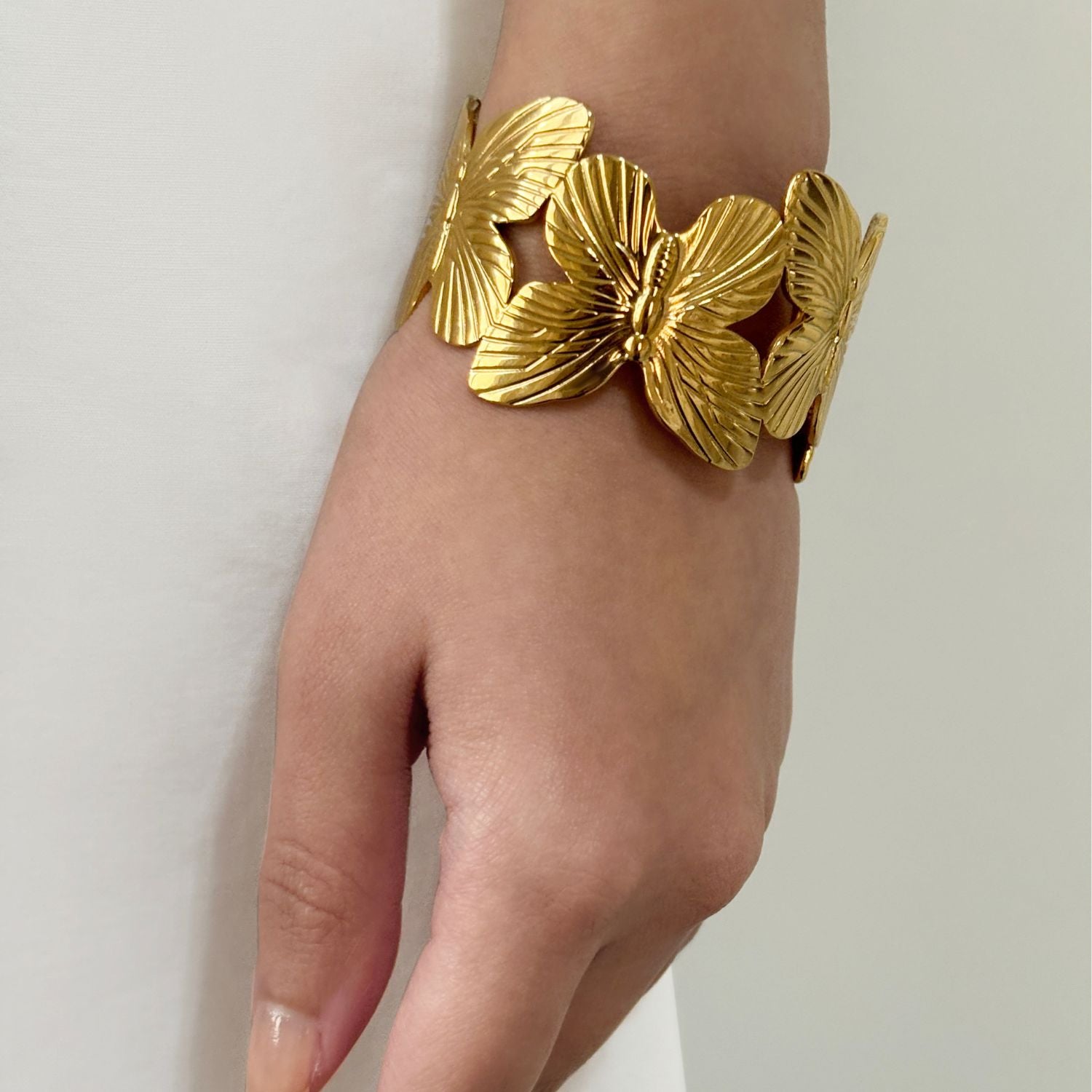Divine Butterfly Cuff Bracelet