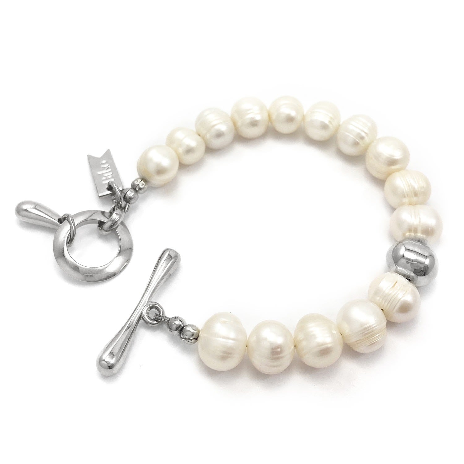 Paloma Pearl Bracelet Silver