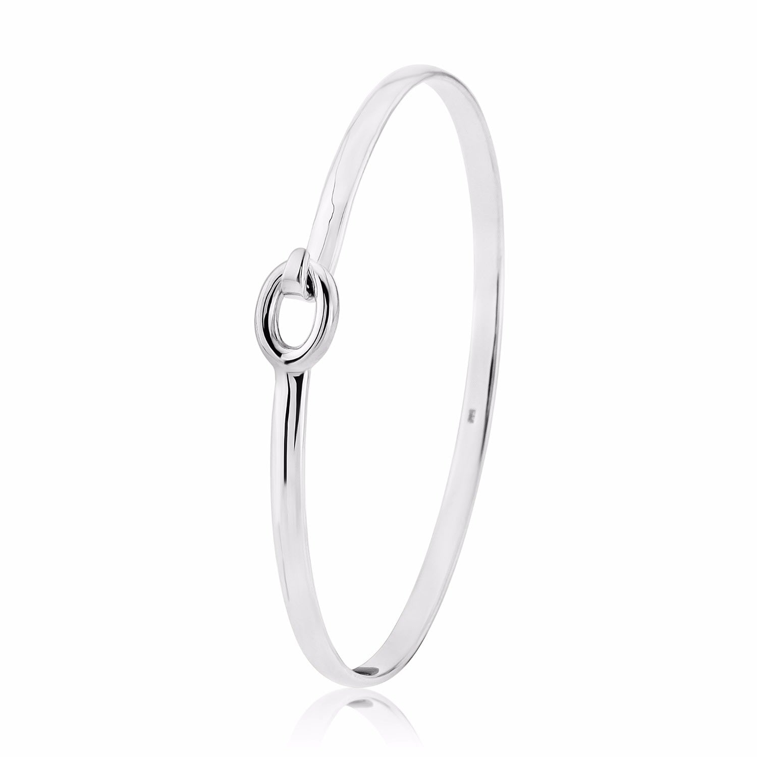 Ledbury Sterling Silver Hook Bangle