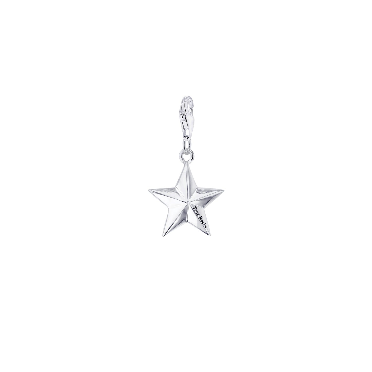 Mini Star Charm Belcher Bracelet Sterling Silver