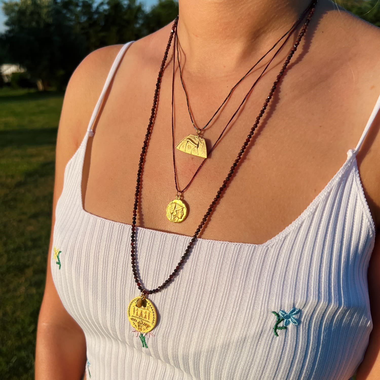 Dora Amethyst Gemstone Necklace