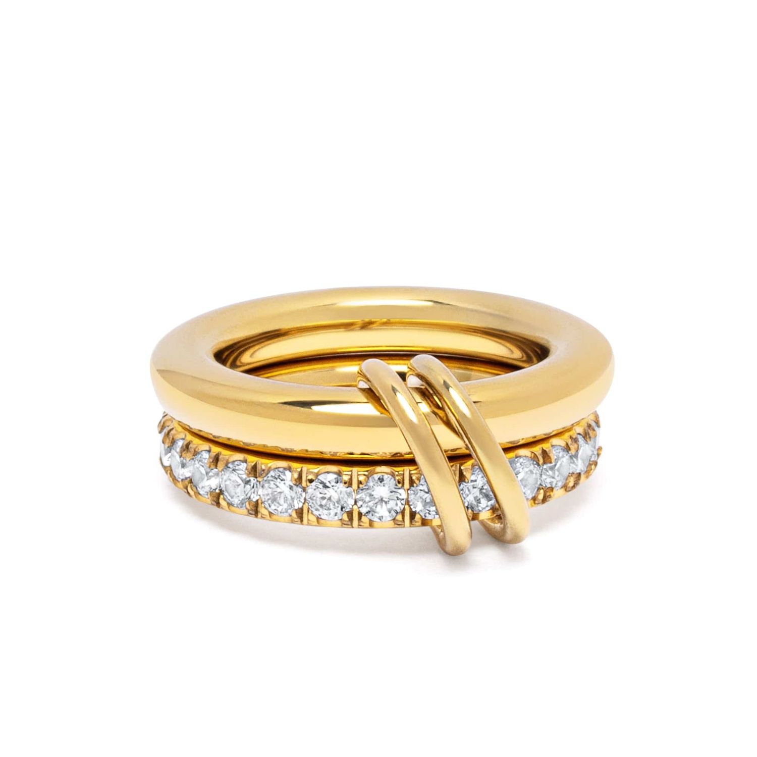 Double Band Ring In Gold