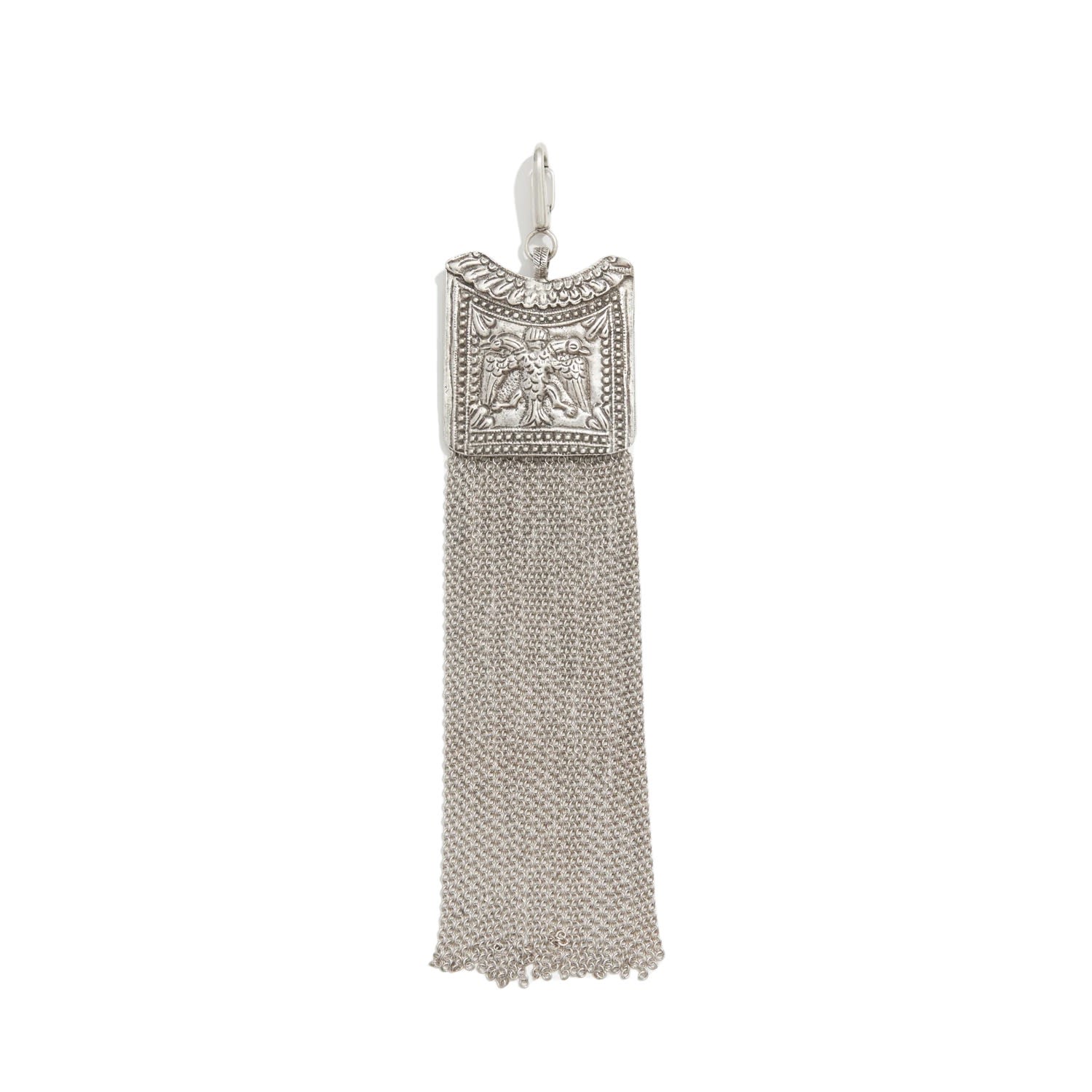 Double Eagle Tassel Charm