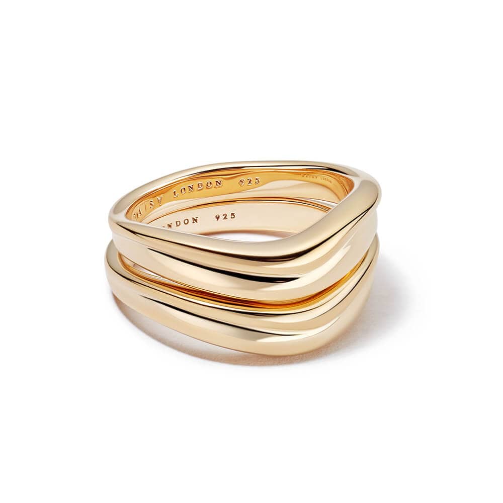 double-sandwave-ring-stack-18ct-gold-plated-daisy-london