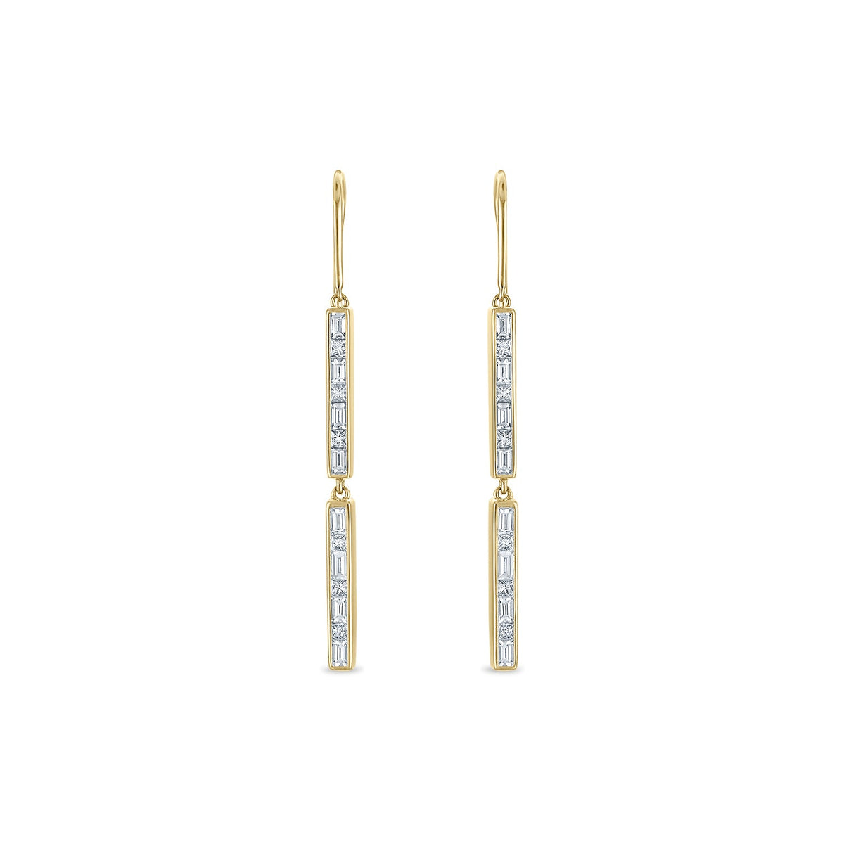 Essentials Double Bar Earrings