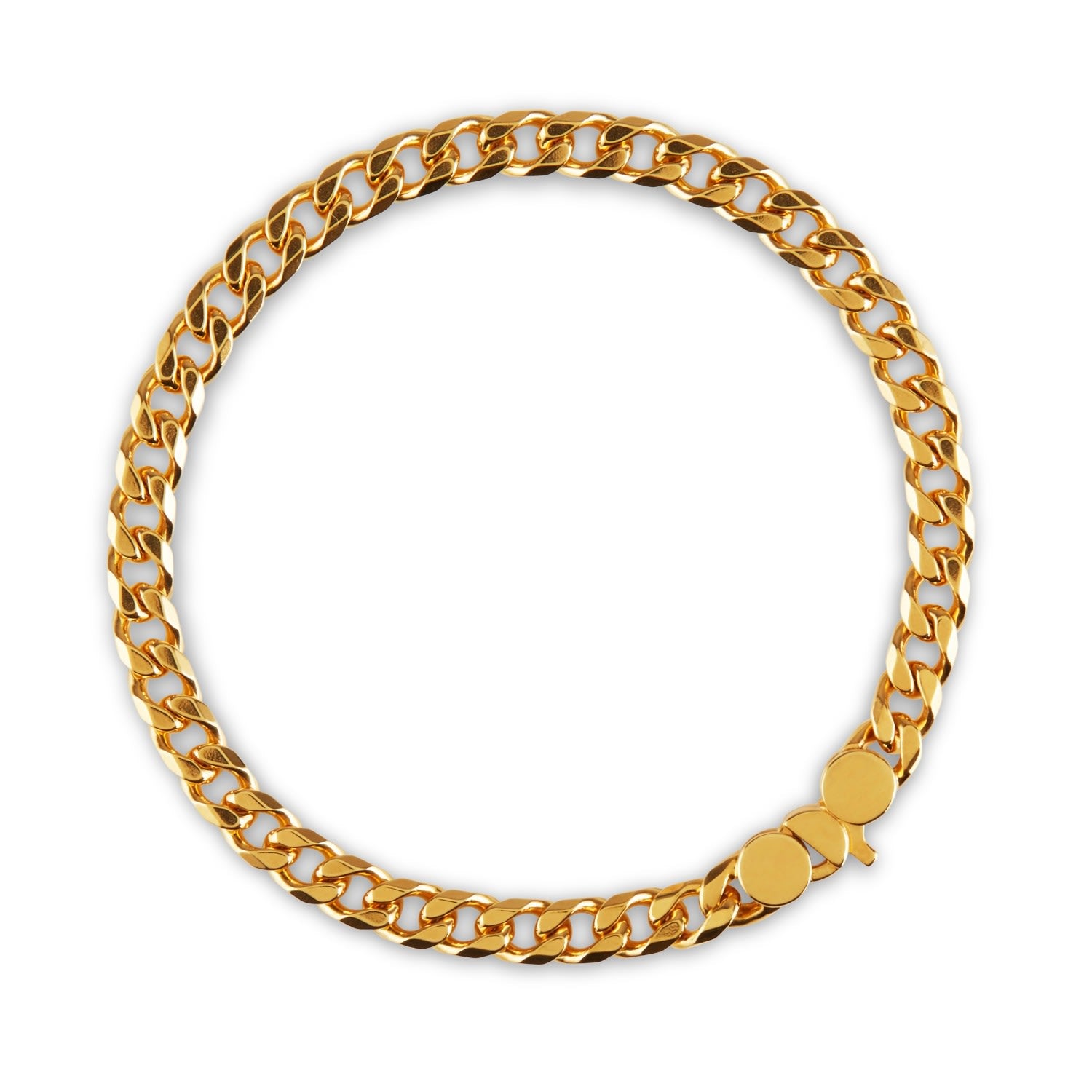 Iron Maiden 5Mm Gold Bracelet