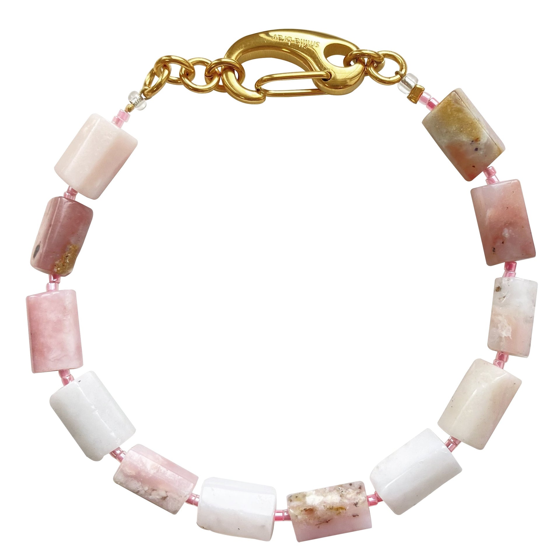Pink Opal Bracelet Mio