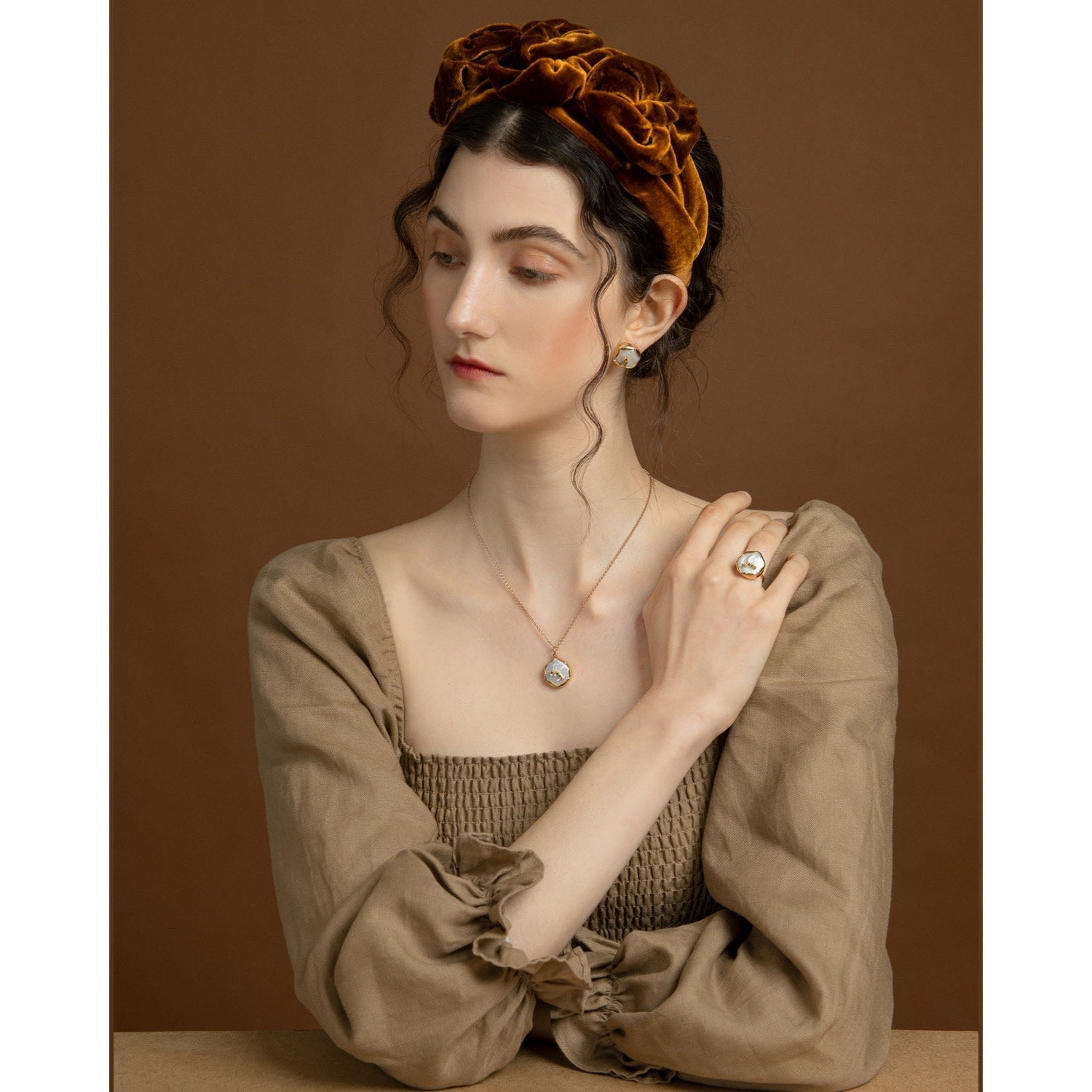 Over The Rainbow Pearl Ring