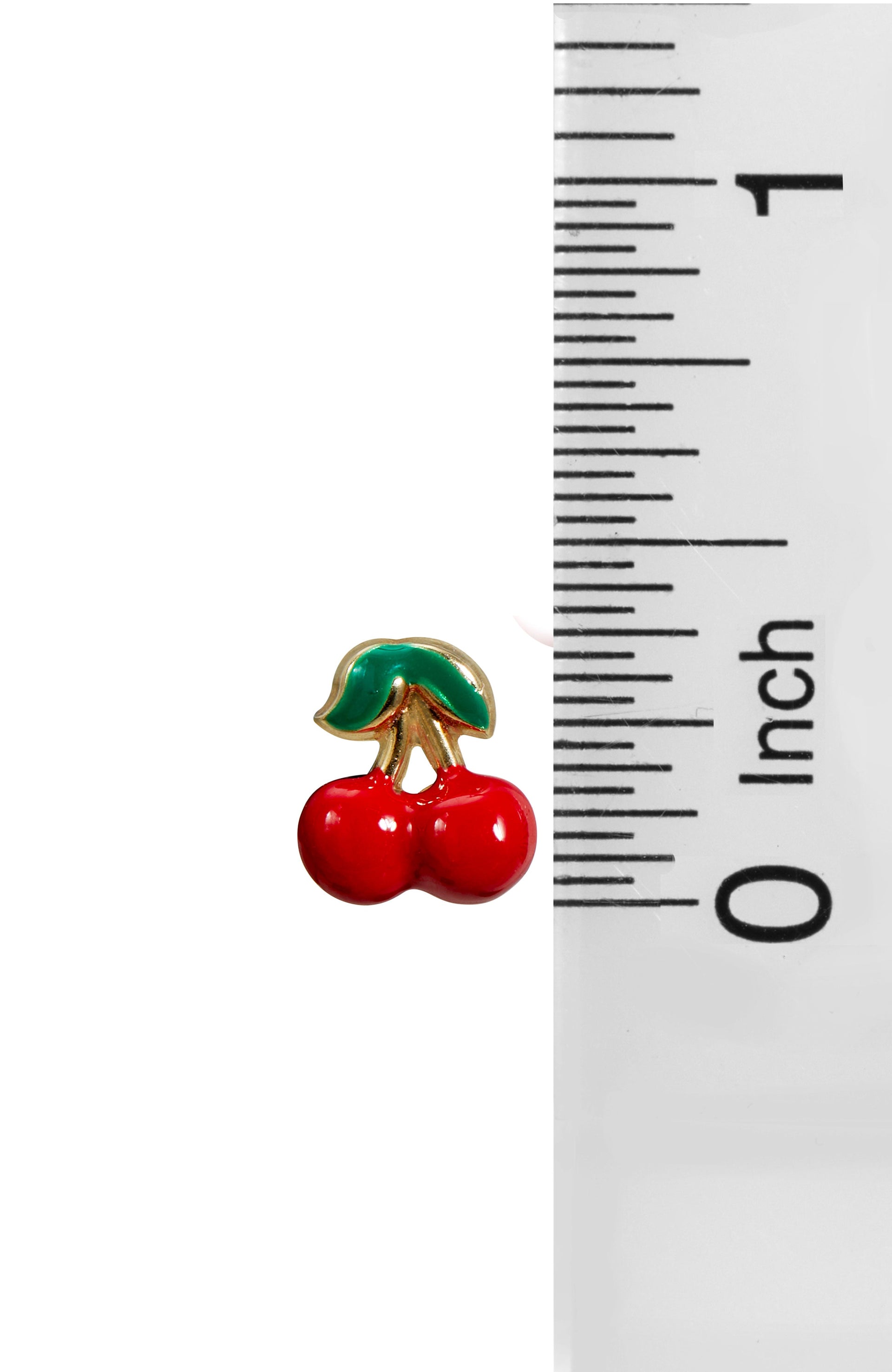 14Kt Cherries Screwback