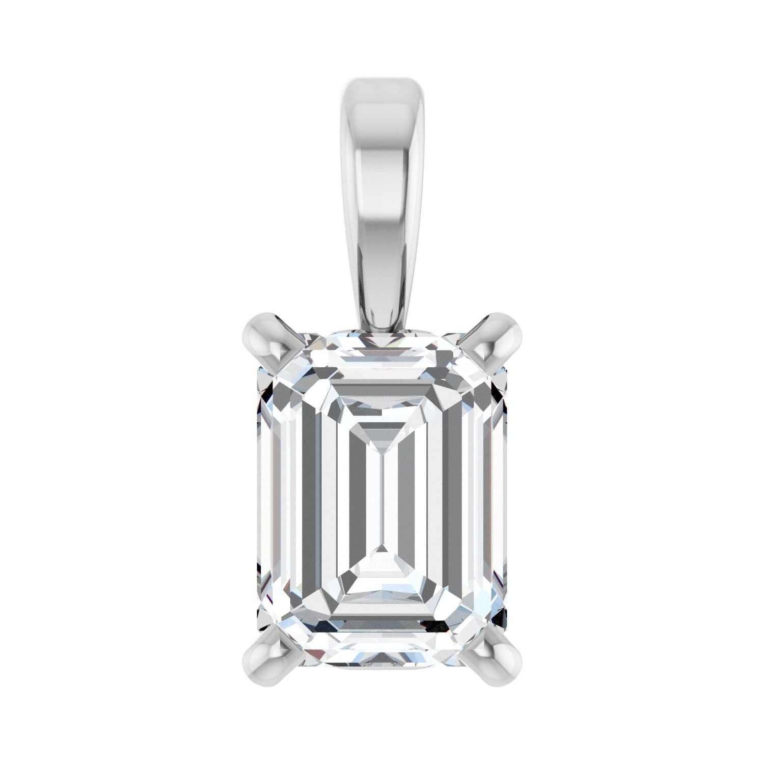 14k Gold 1/3 CT Lab-grown Diamond Pendant