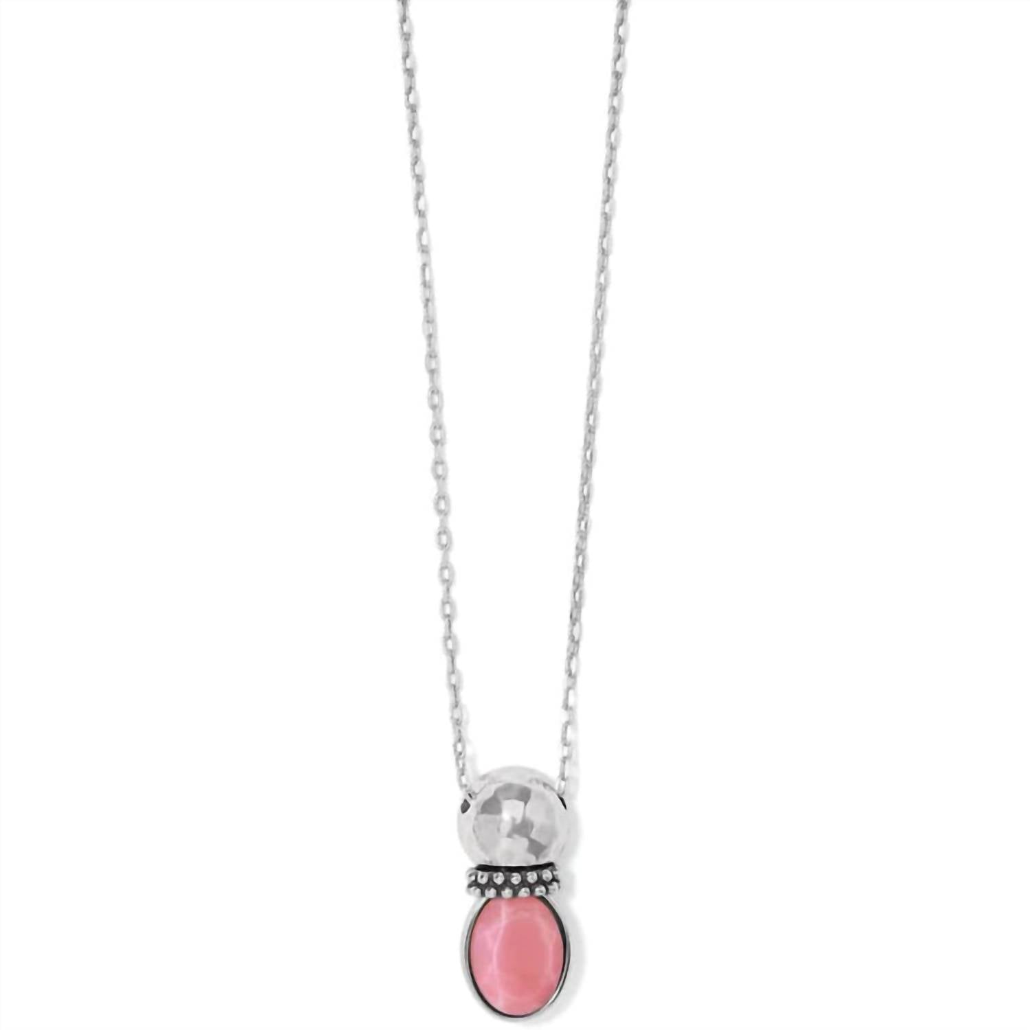 Women's Venus Necklace In Light Pink/silver