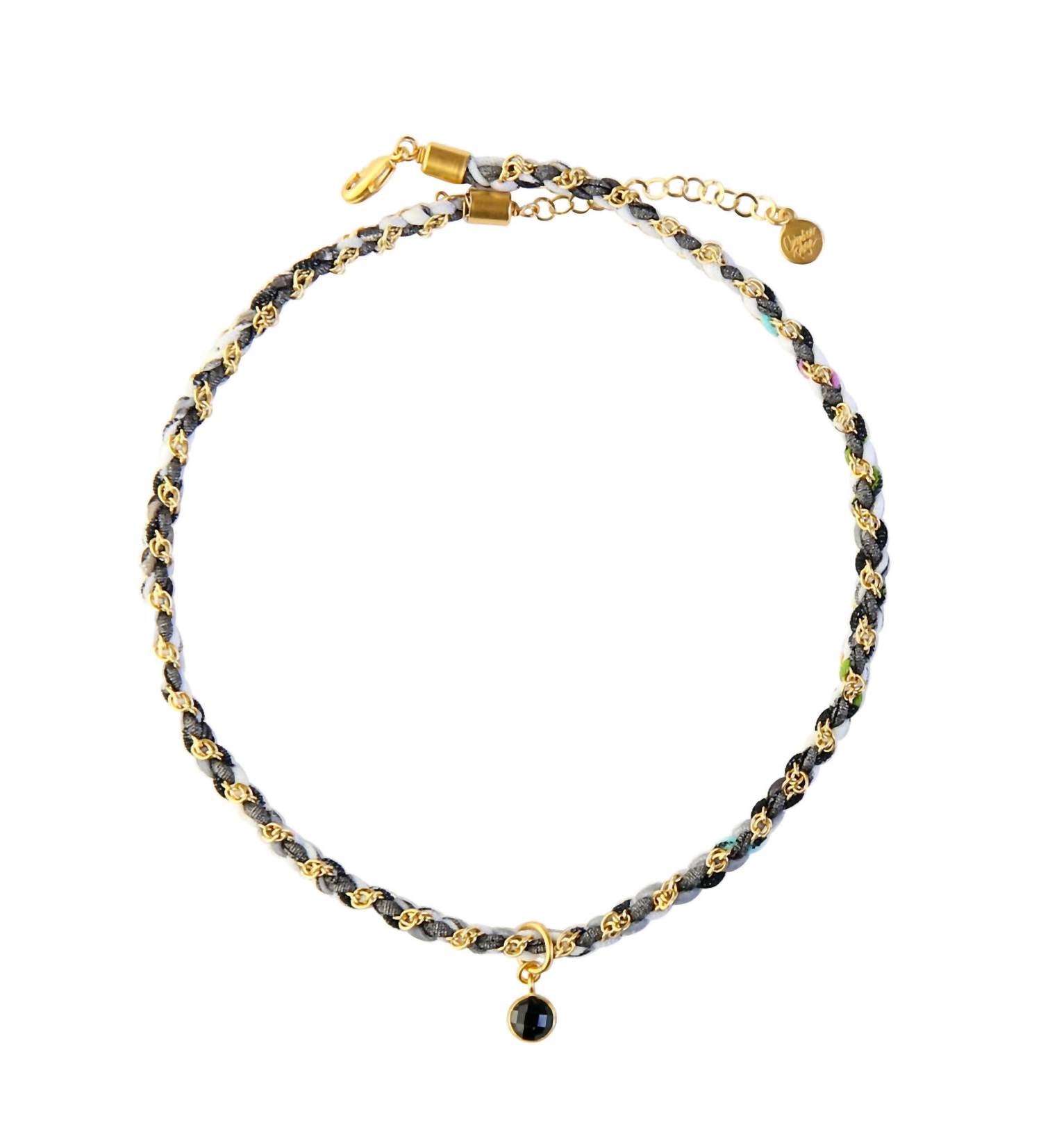 Round About Choker In Black