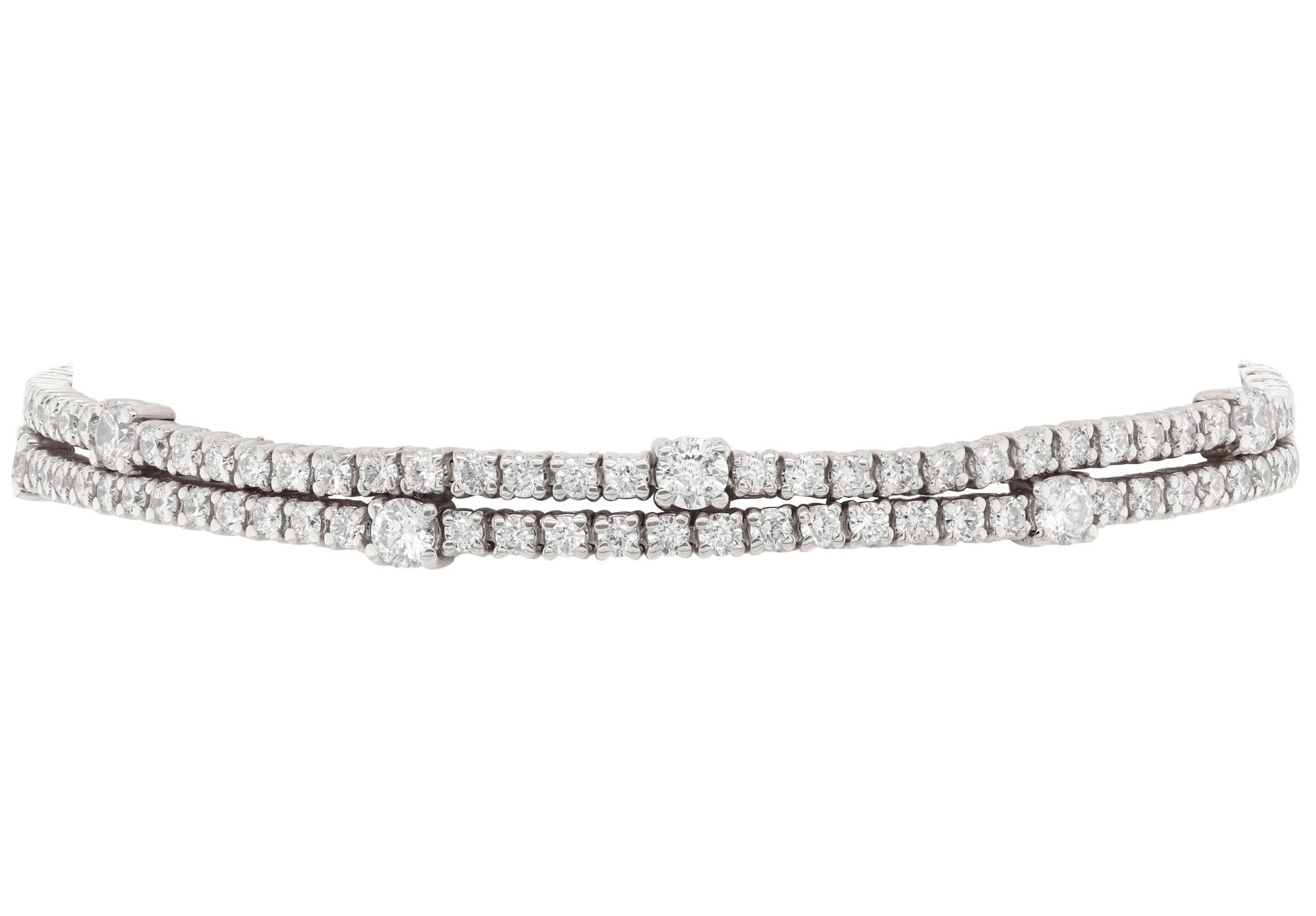 Diana M 4.50 Carat Diamond Tennis Bracelet