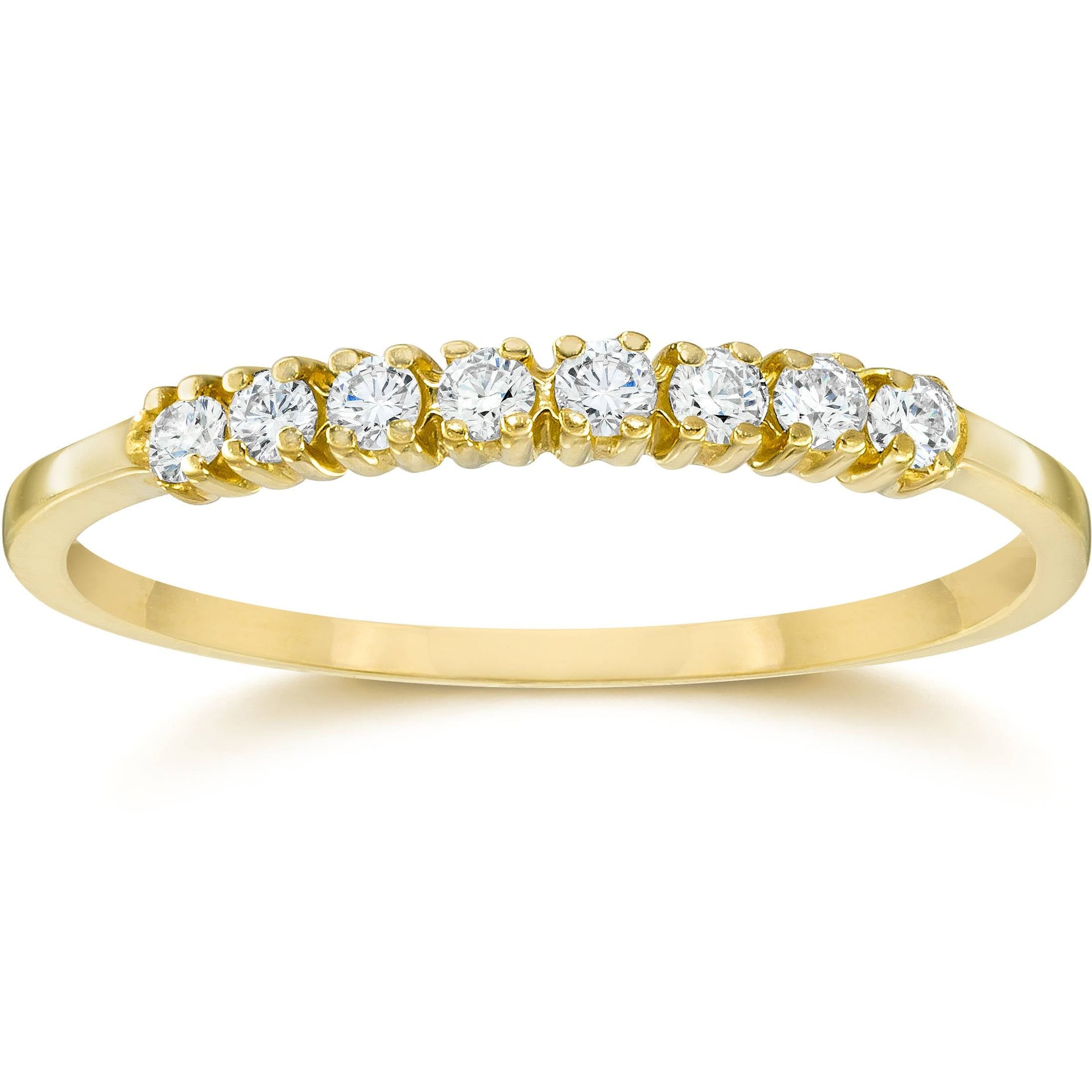 Diamond Ring 10K Yellow Gold