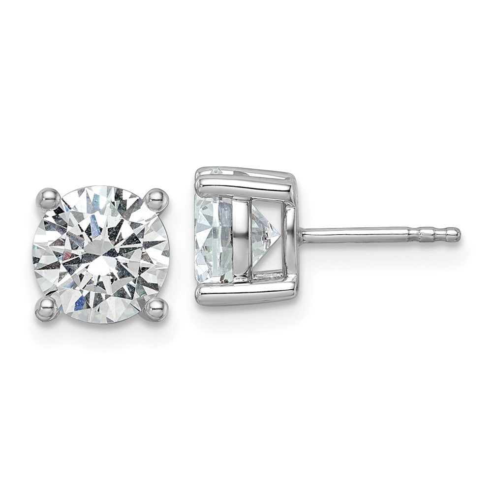 14k Gold 3 CTW Lab Grown Diamond Stud Earrings