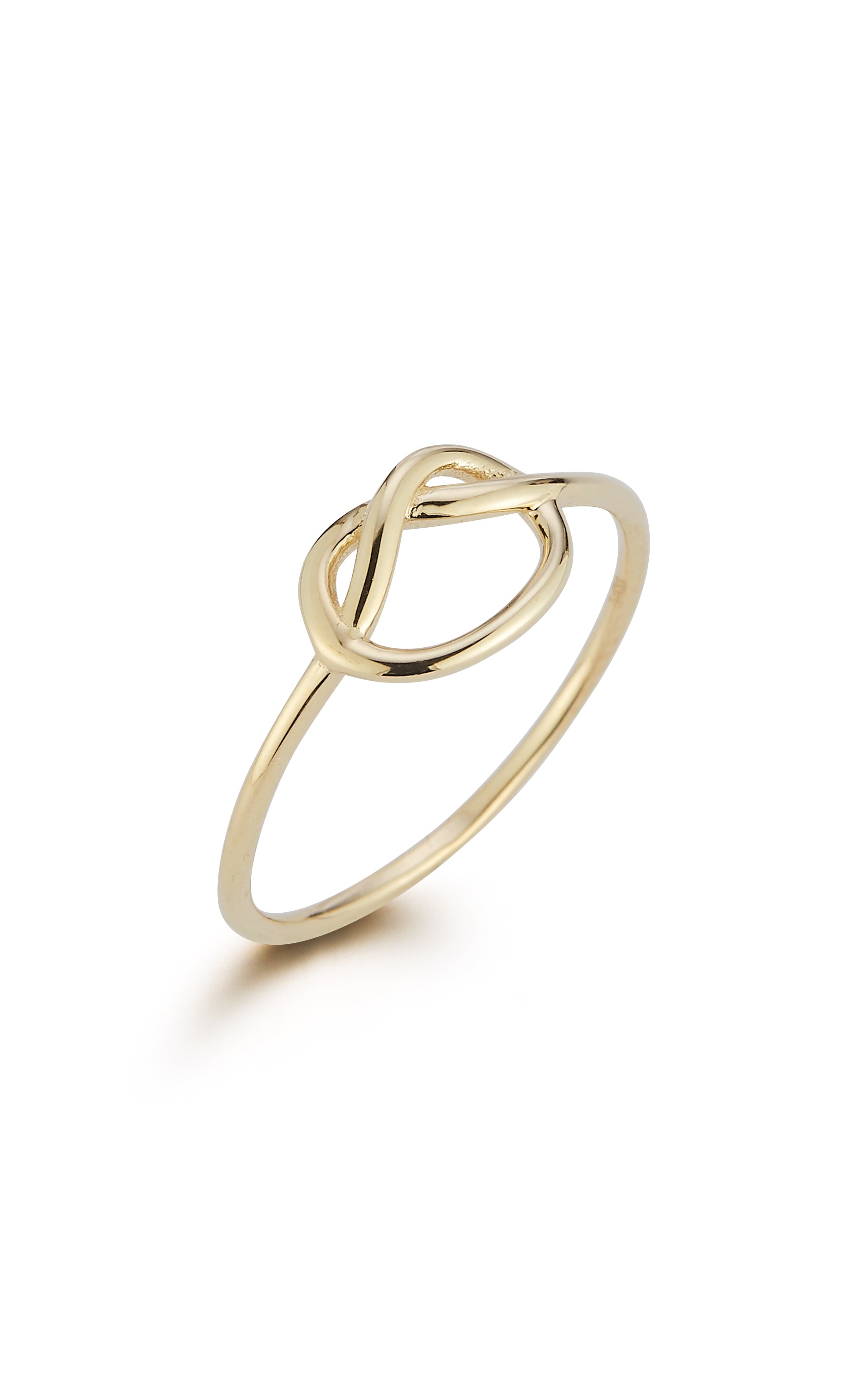 14K Gold Love Knot Ring