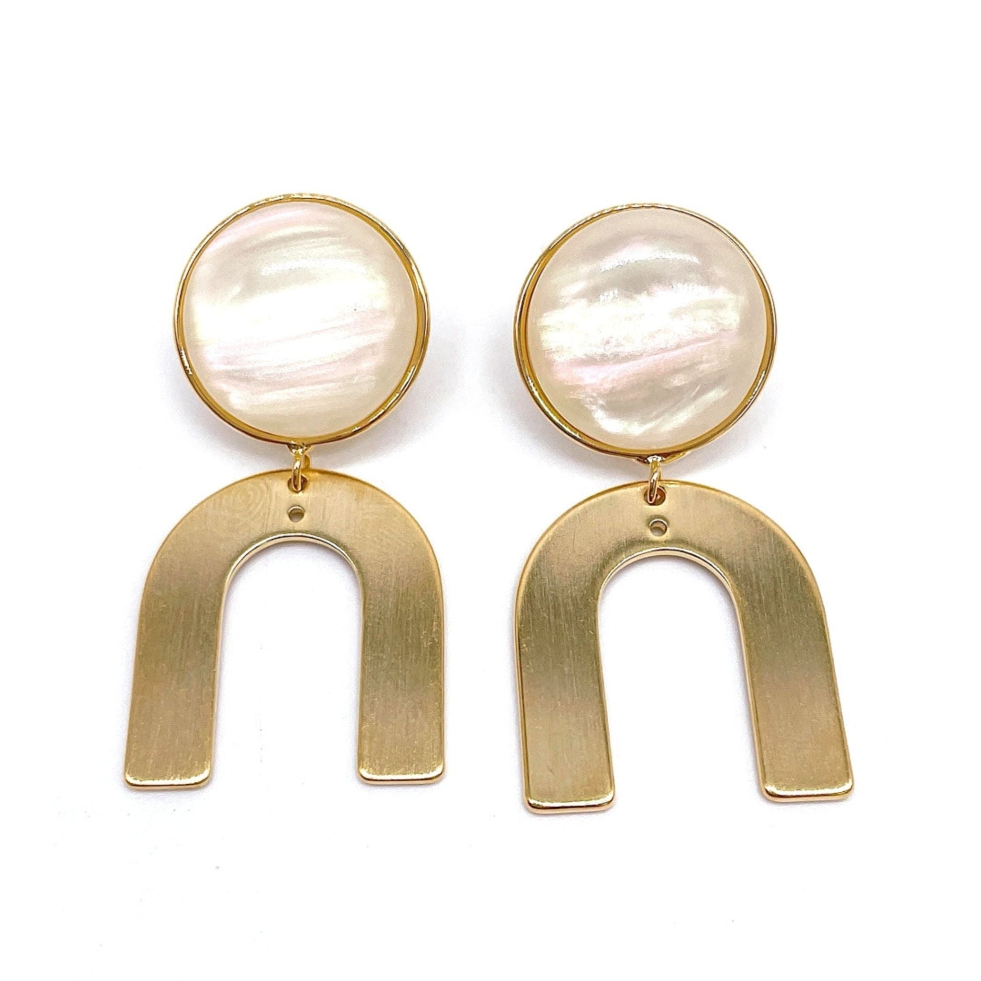 Adornia Drop Earrings gold